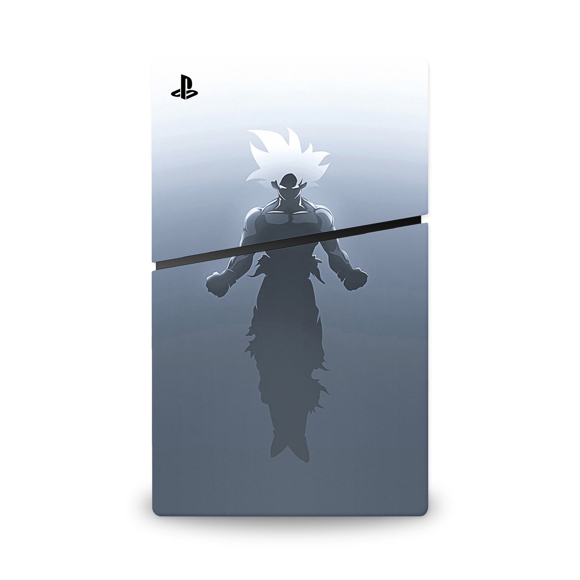 A video game skin featuring a Earth's Savior 5 design for the PS5 Slim.