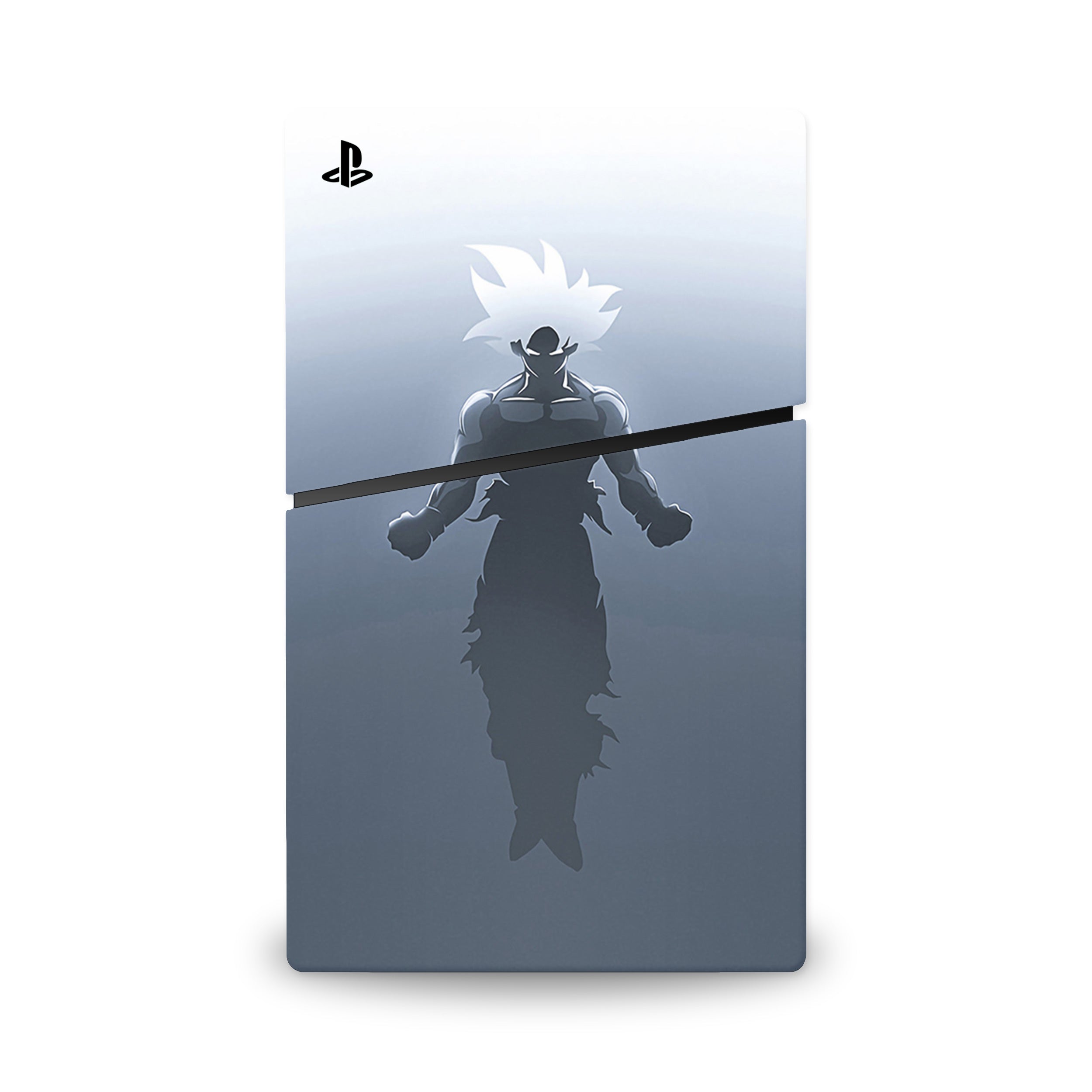 A video game skin featuring a Earth's Savior 5 design for the PS5 Slim Digital.