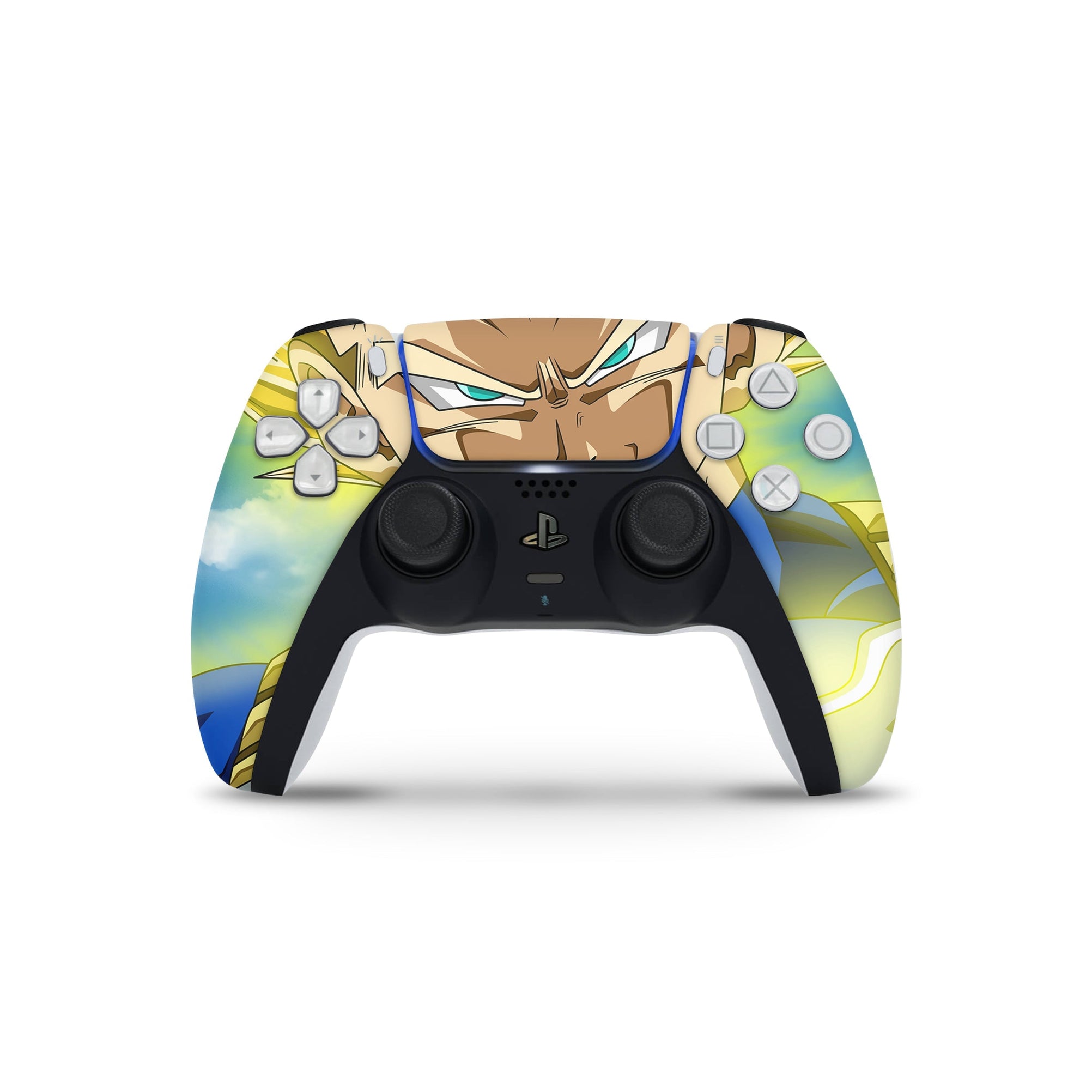 A video game skin featuring a Warrior Prince 4 design for the PS5 Controller.