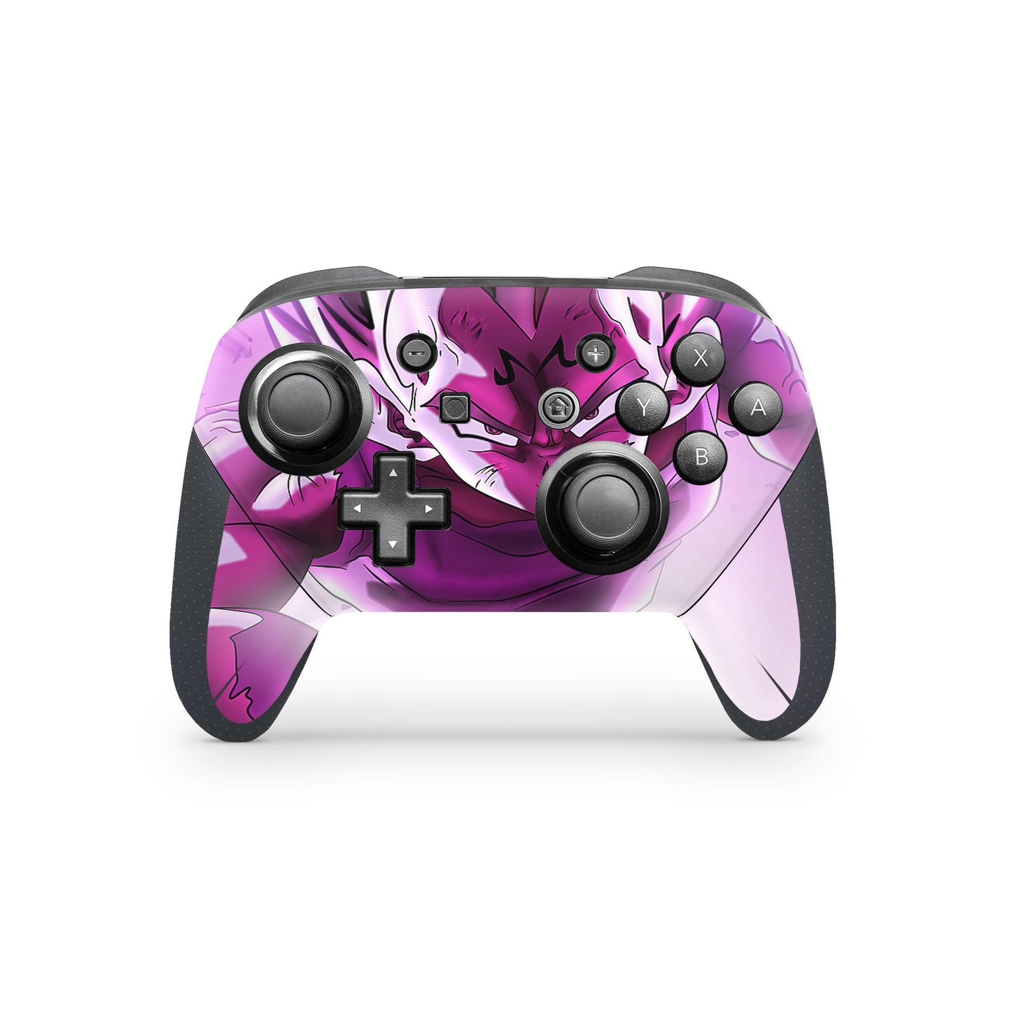 A video game skin featuring a Warrior Prince 5 design for the Nintendo Switch Pro Controller.