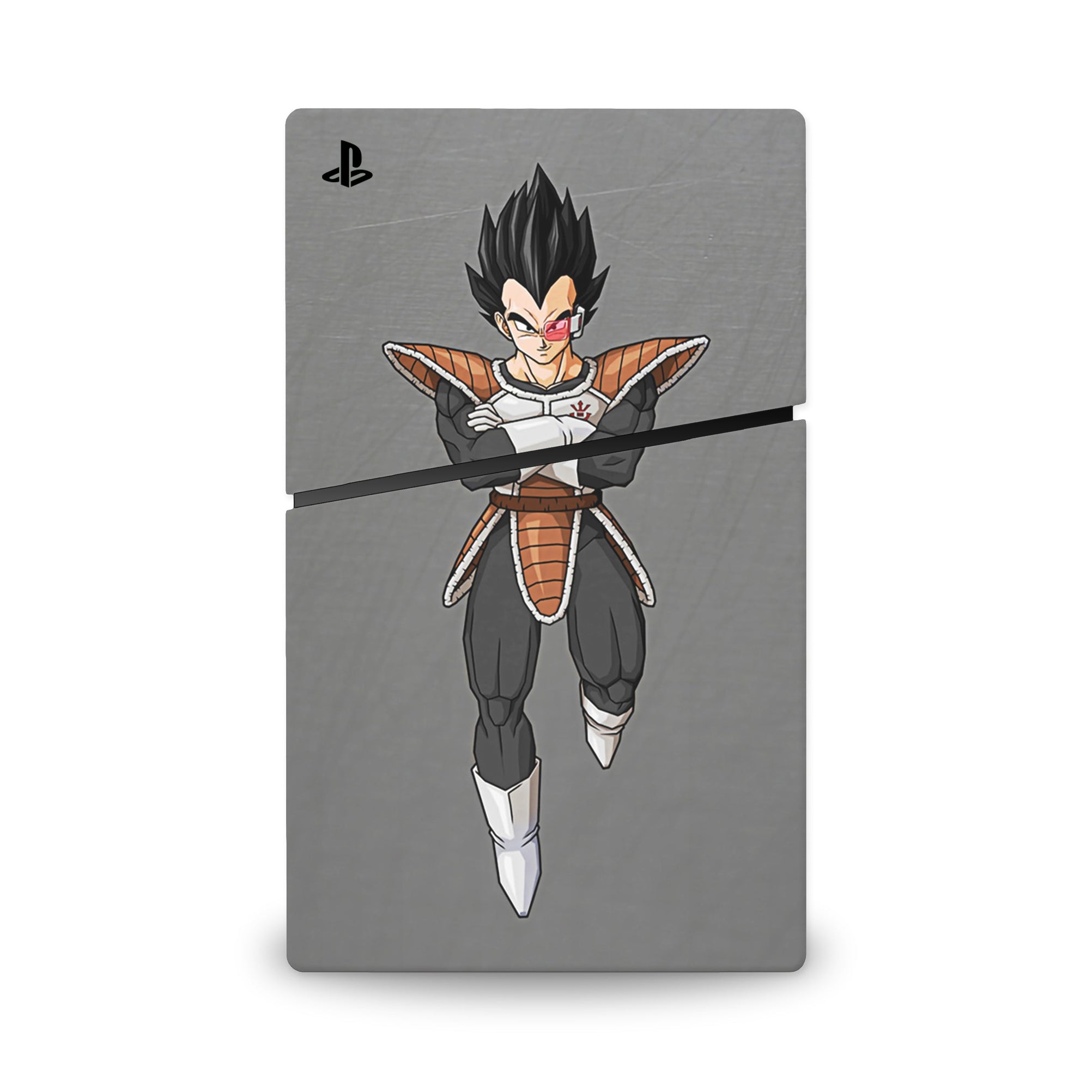 A video game skin featuring a Warrior Prince 6 design for the PS5 Slim Digital.