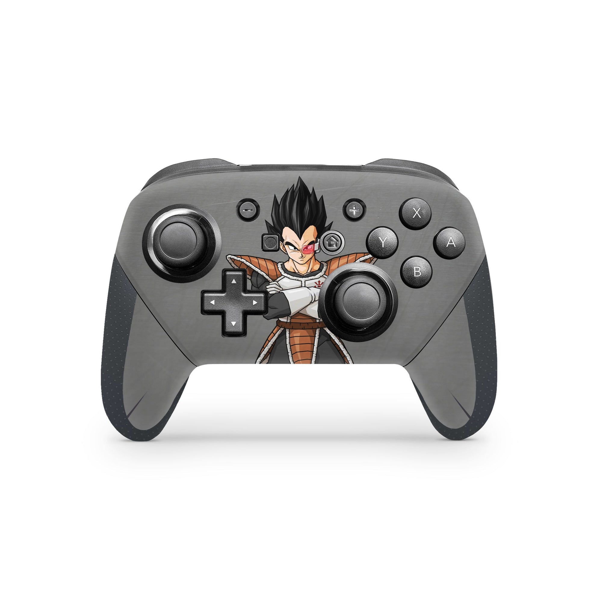 A video game skin featuring a Warrior Prince 6 design for the Nintendo Switch Pro Controller.