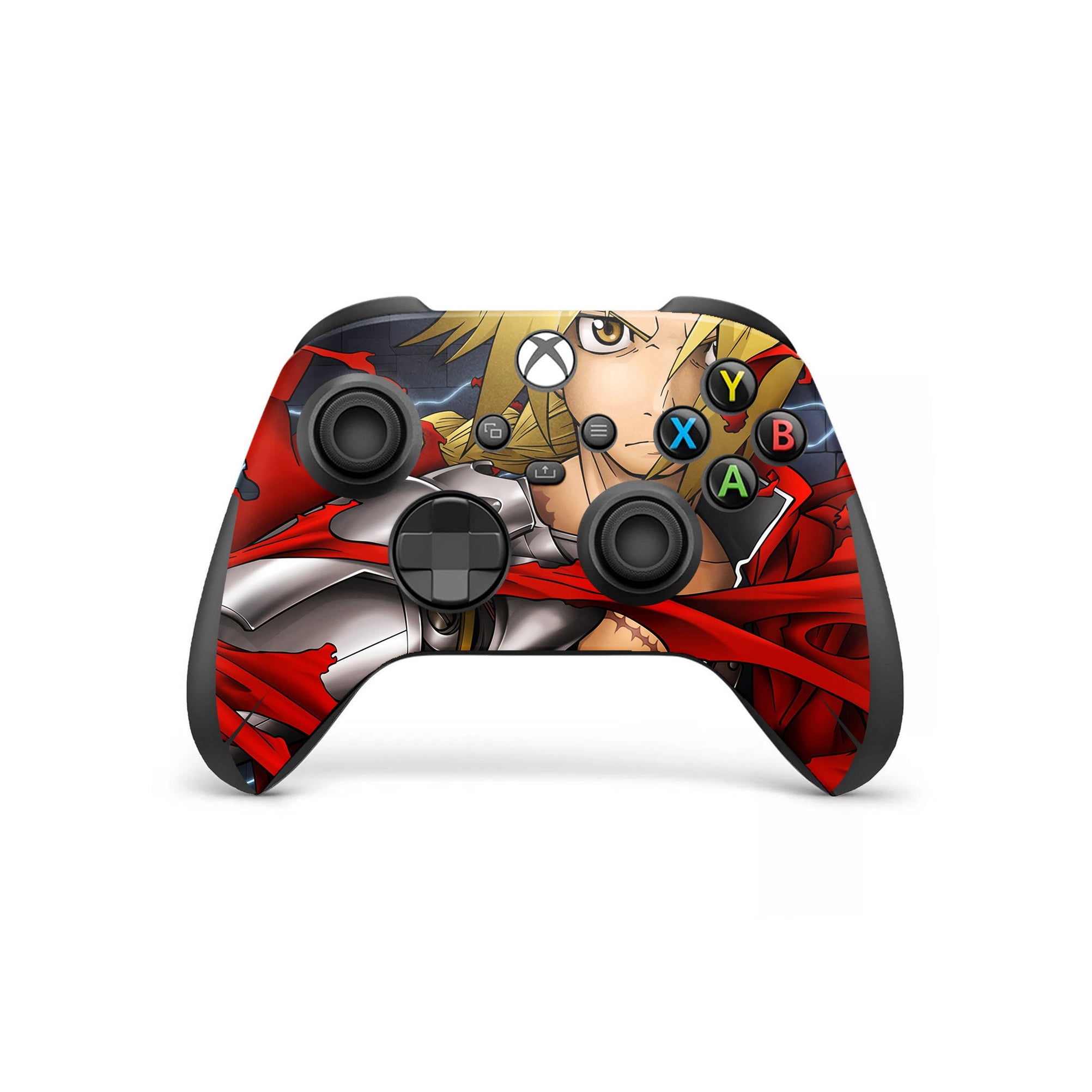 A video game skin featuring a Alchemical Warrior 3 design for the Xbox Series Wireless Controller.