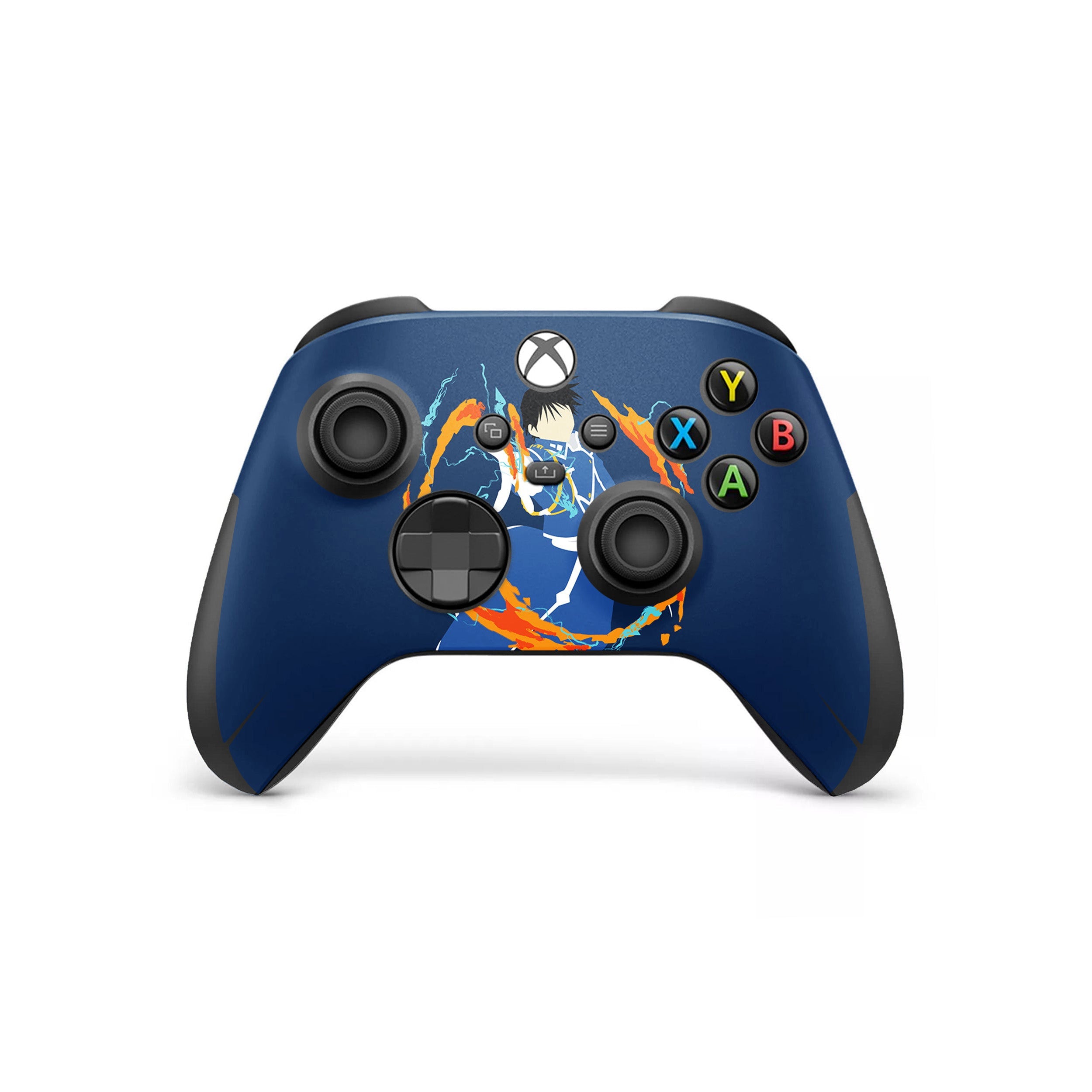 A video game skin featuring a Flame Alchemist 1 design for the Xbox Series Wireless Controller.