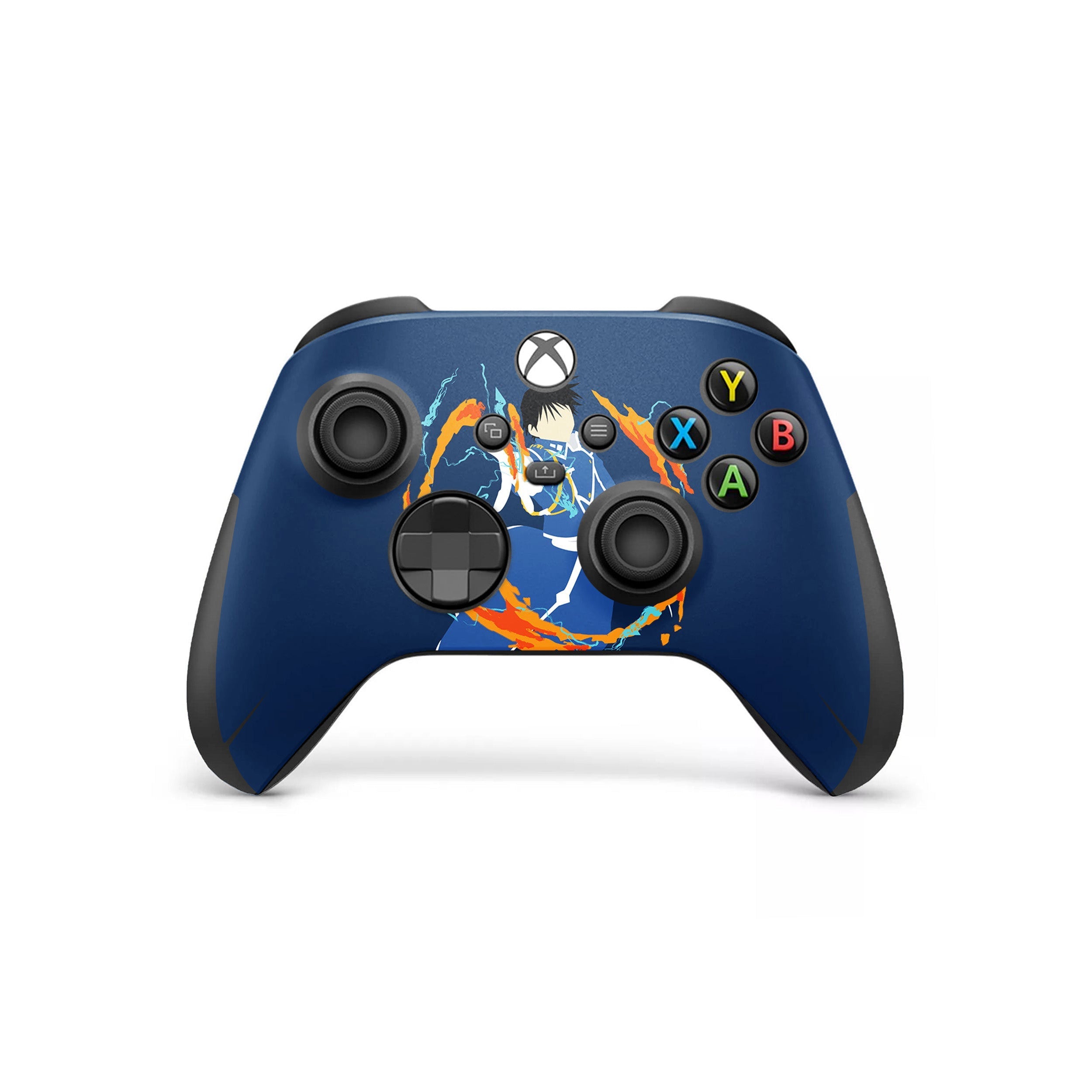 A video game skin featuring a Flame Alchemist 1 design for the Xbox Series X Controller.