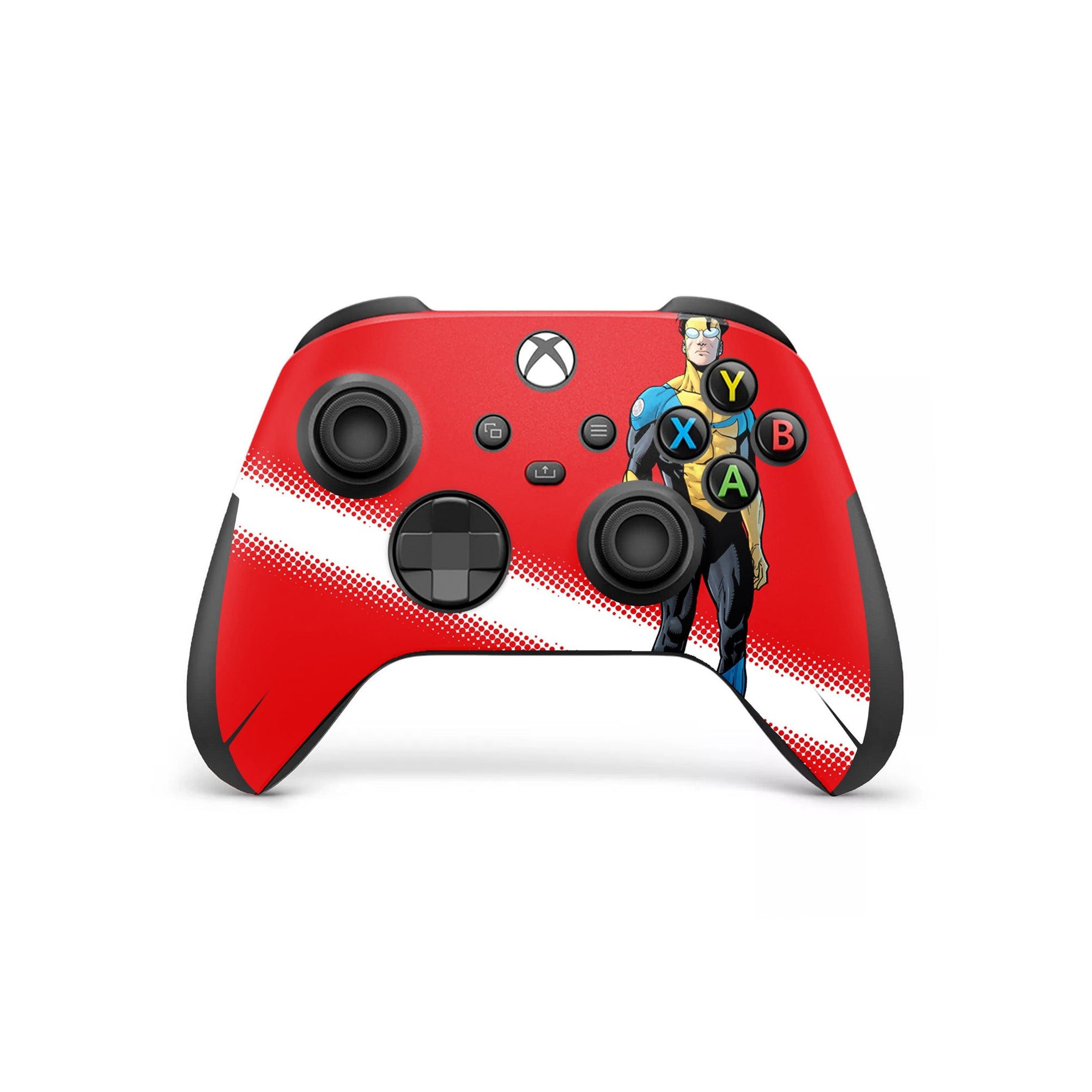 A video game skin featuring a Teen Hero 1 design for the Xbox Series X Controller.