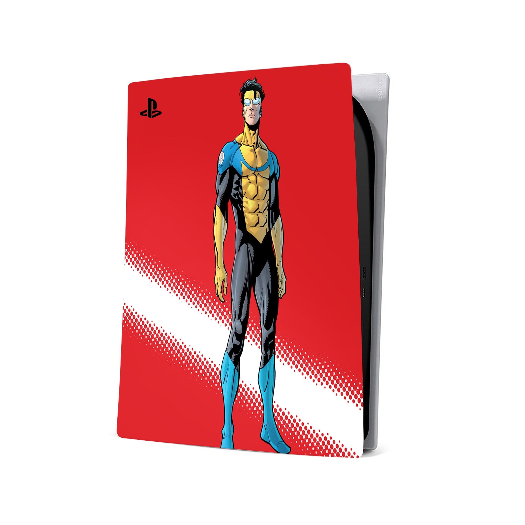 A video game skin featuring a Teen Hero 1 design for the PS5 Digital.