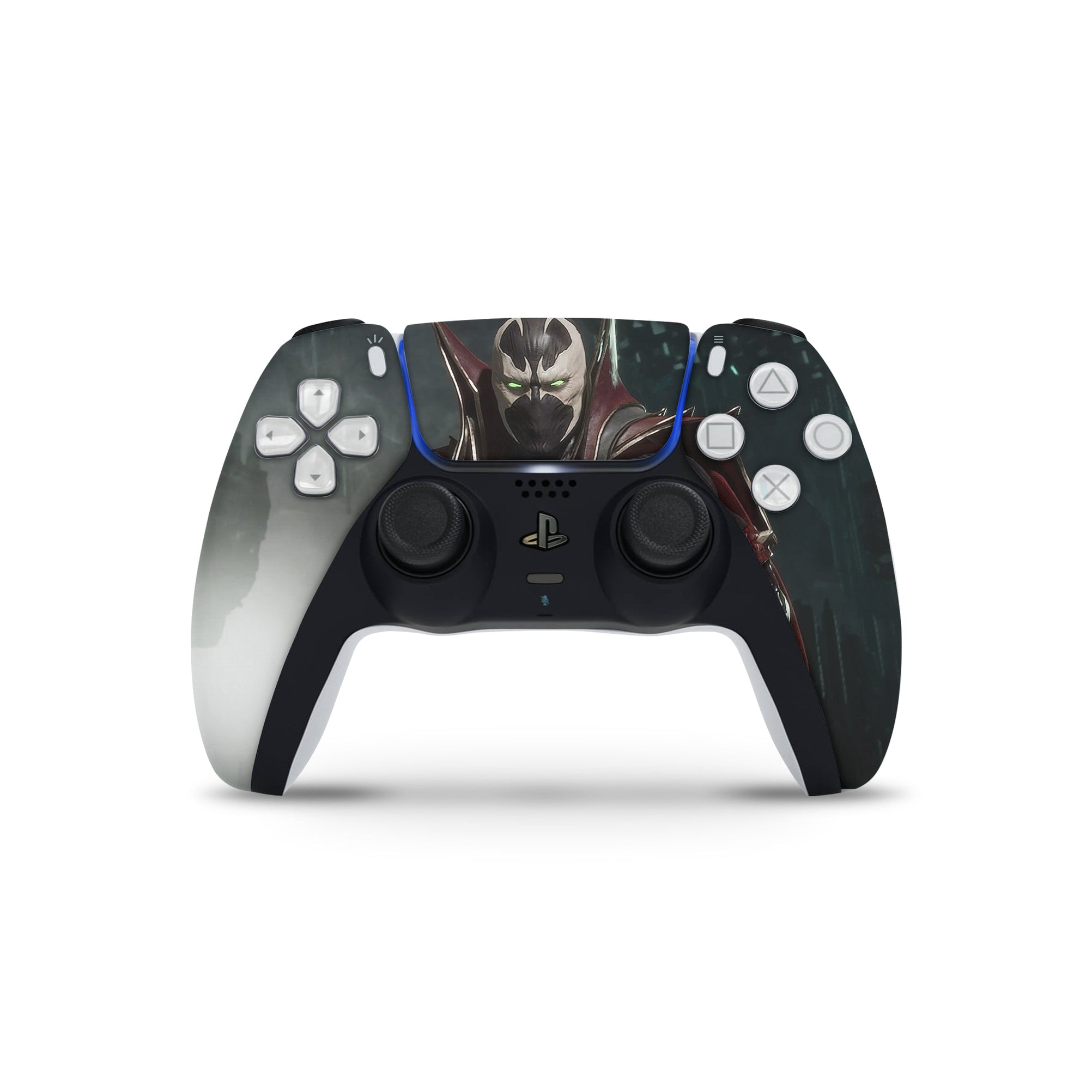 A video game skin featuring a Hellspawn Avenger 6 design for the PS5 Controller.