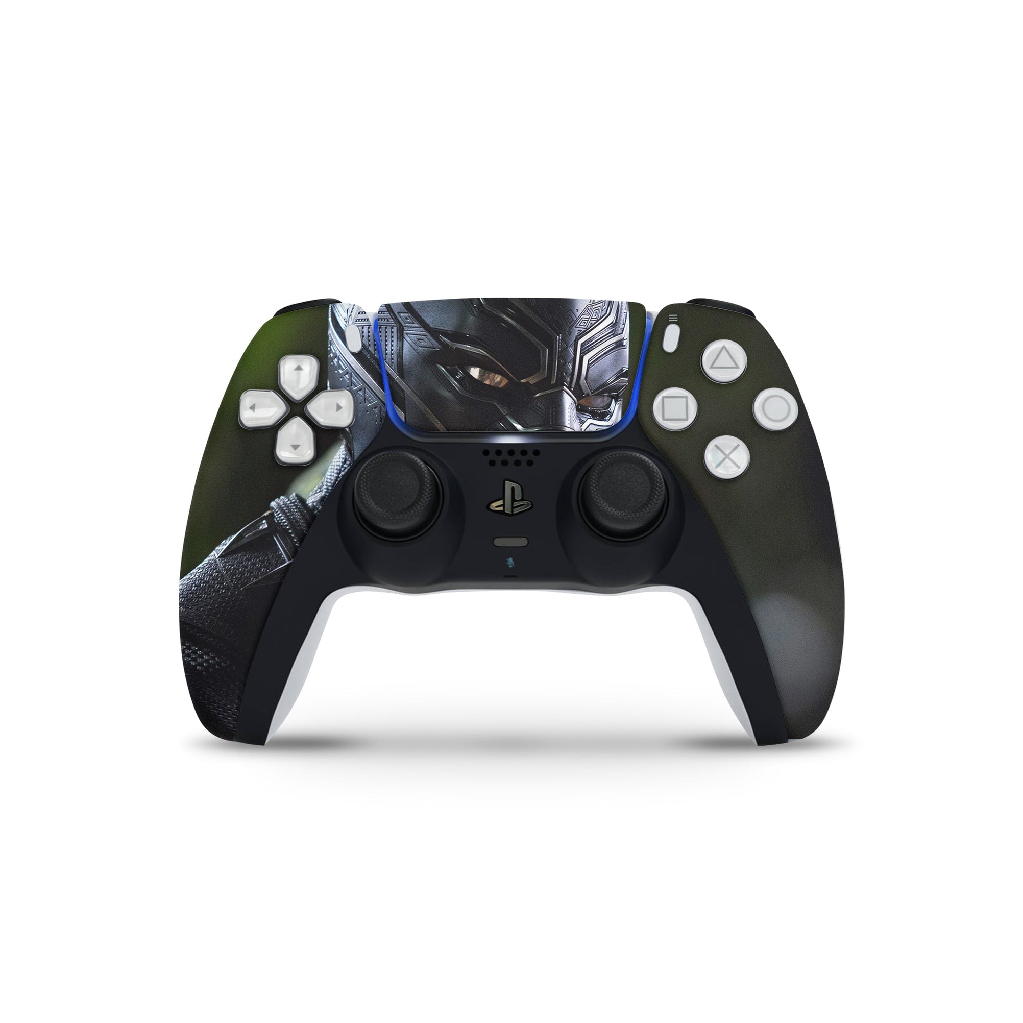 A video game skin featuring a Panther Sovereign King 7 design for the PS5 Controller.