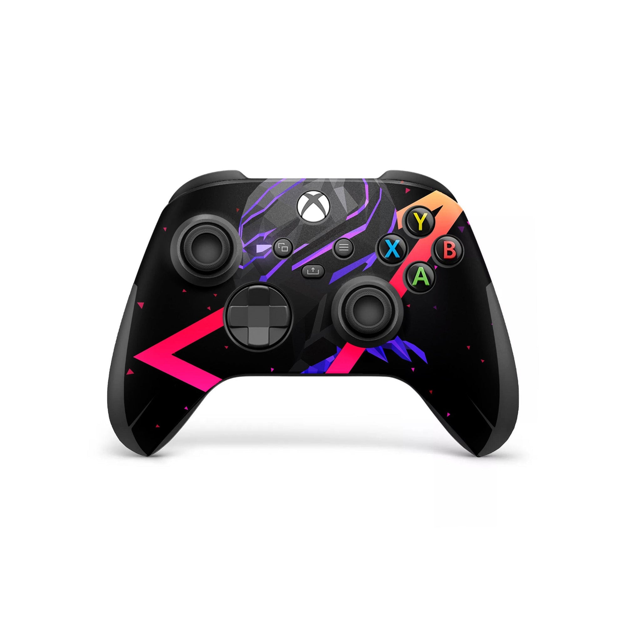 A video game skin featuring a Panther Sovereign King 13 design for the Xbox Series X Controller.