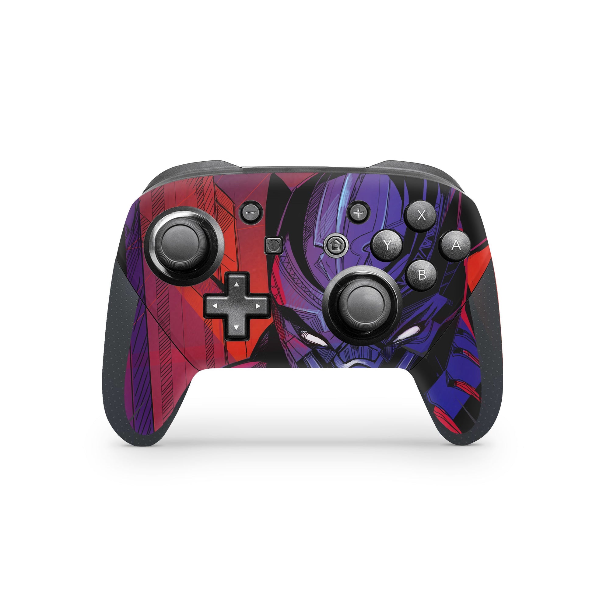 A video game skin featuring a Panther Sovereign King 15 design for the Nintendo Switch Pro Controller.