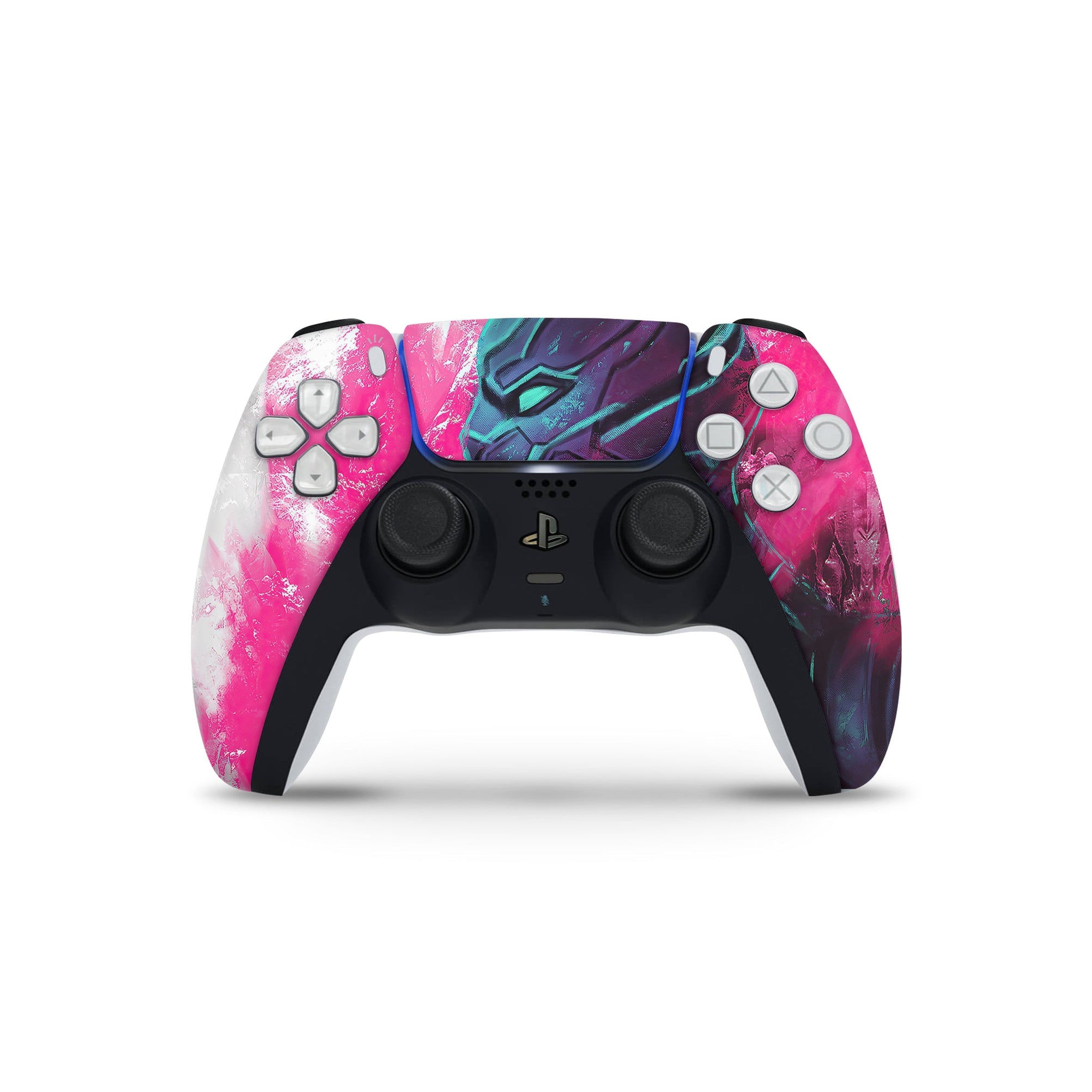 A video game skin featuring a Panther Sovereign King 16 design for the PS5 Controller.