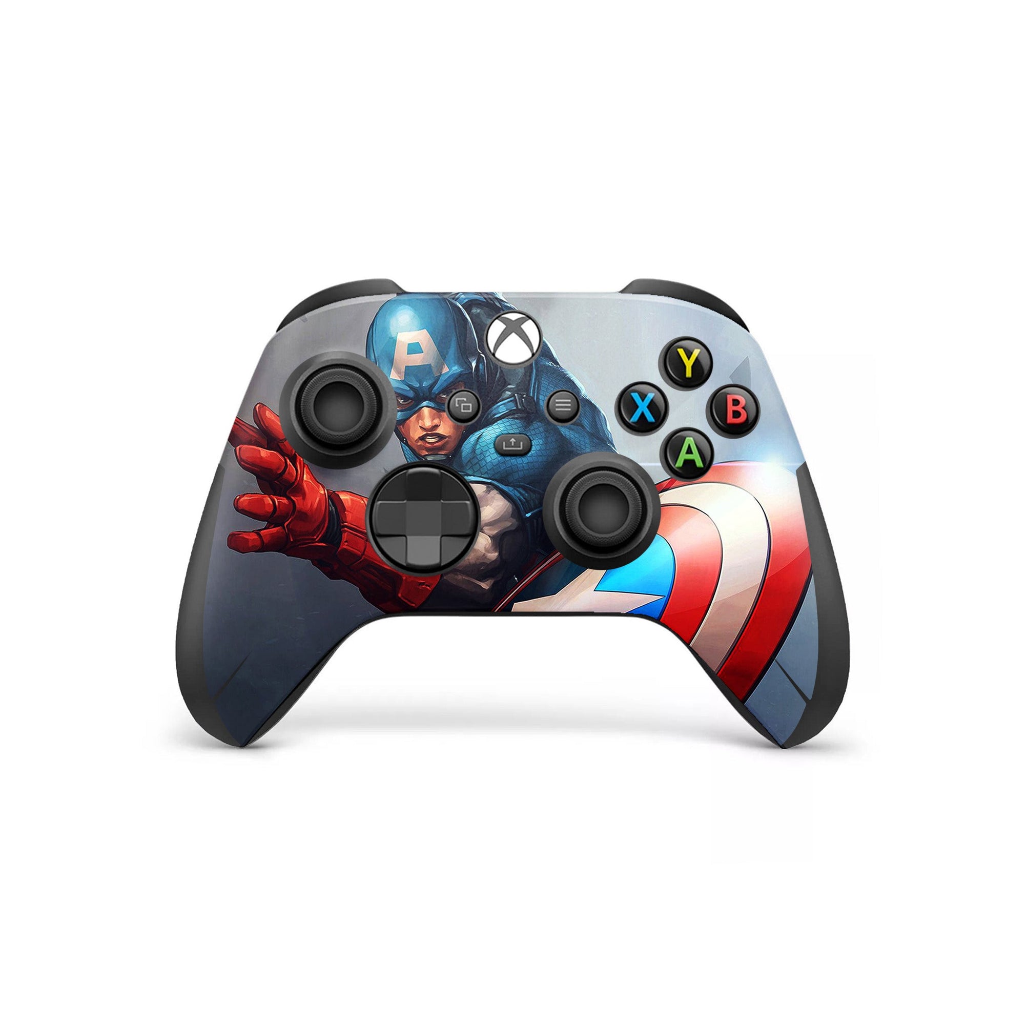 A video game skin featuring a Shield Bearer 8 design for the Xbox Series Wireless Controller.