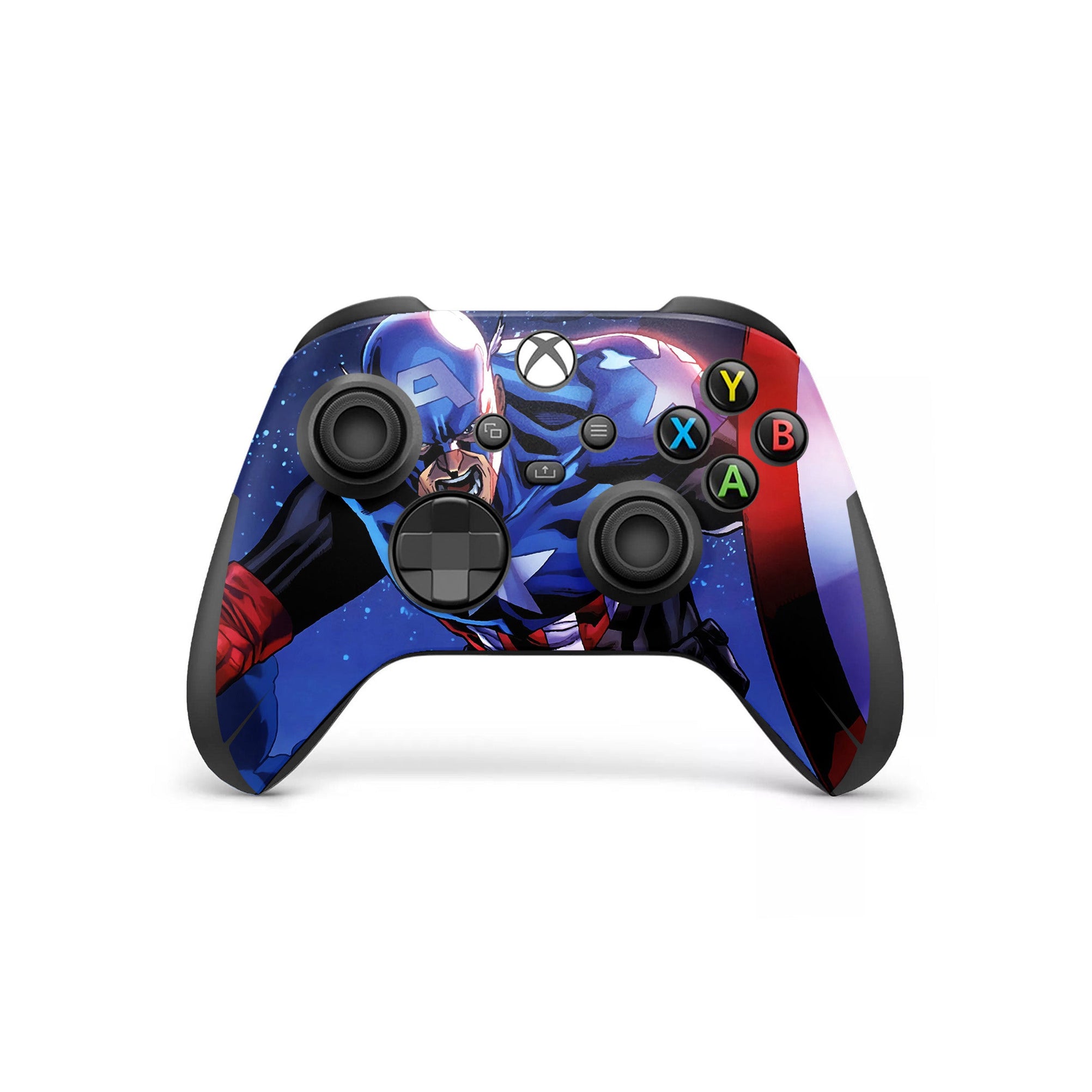 A video game skin featuring a Shield Bearer 9 design for the Xbox Series Wireless Controller.