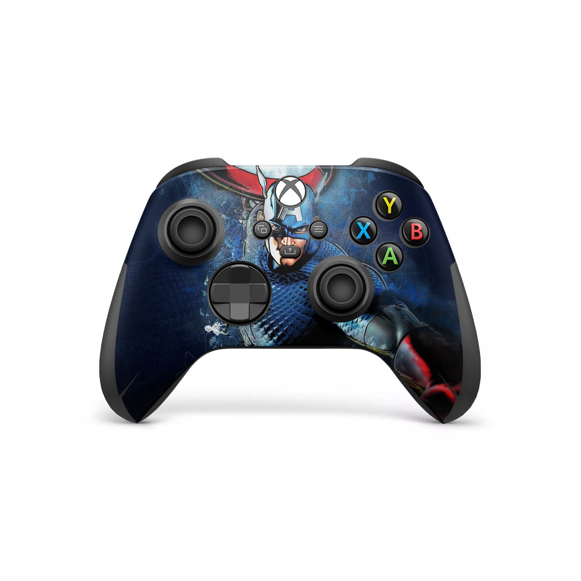 A video game skin featuring a Shield Bearer 10 design for the Xbox Series X Controller.