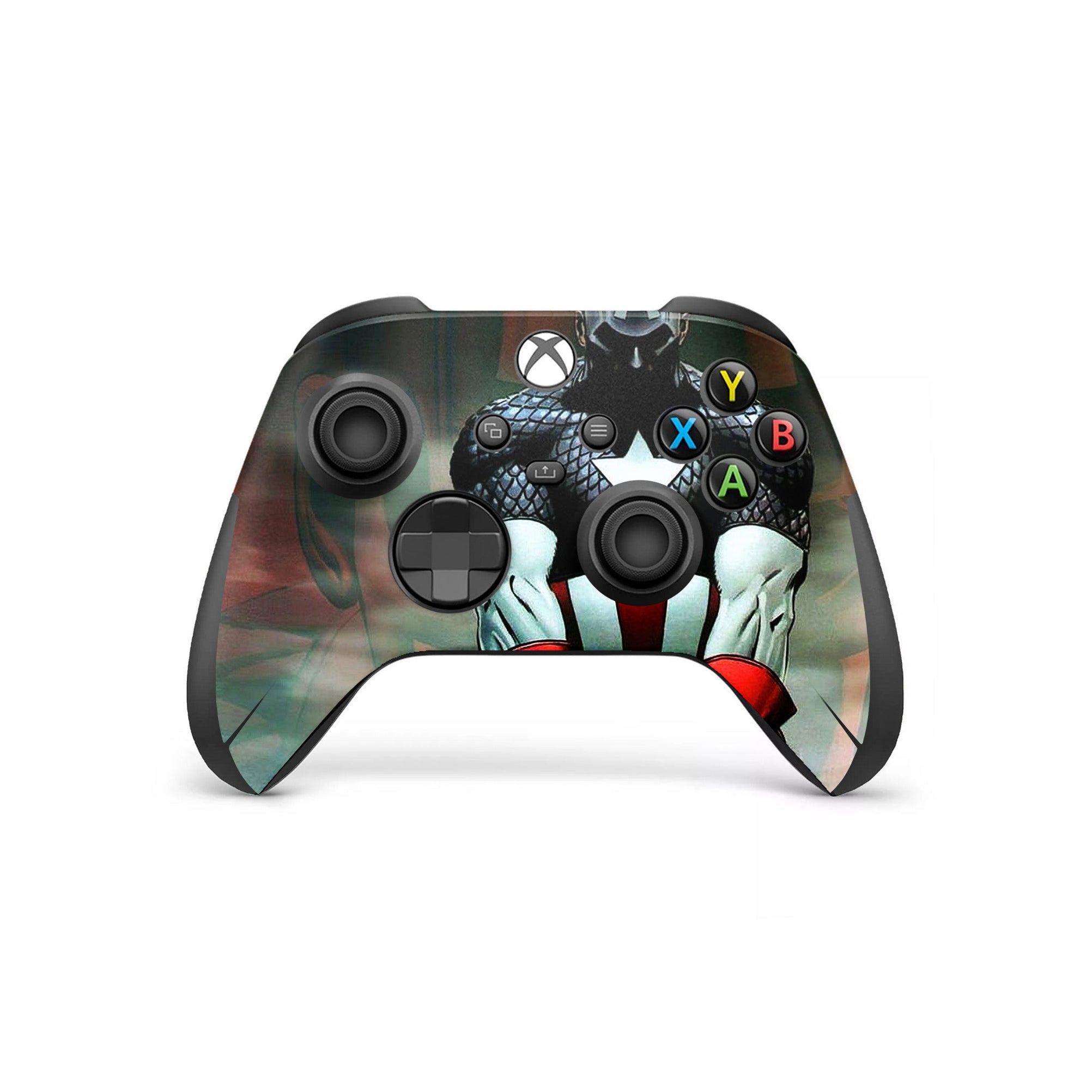 A video game skin featuring a Shield Bearer 11 design for the Xbox Series X Controller.