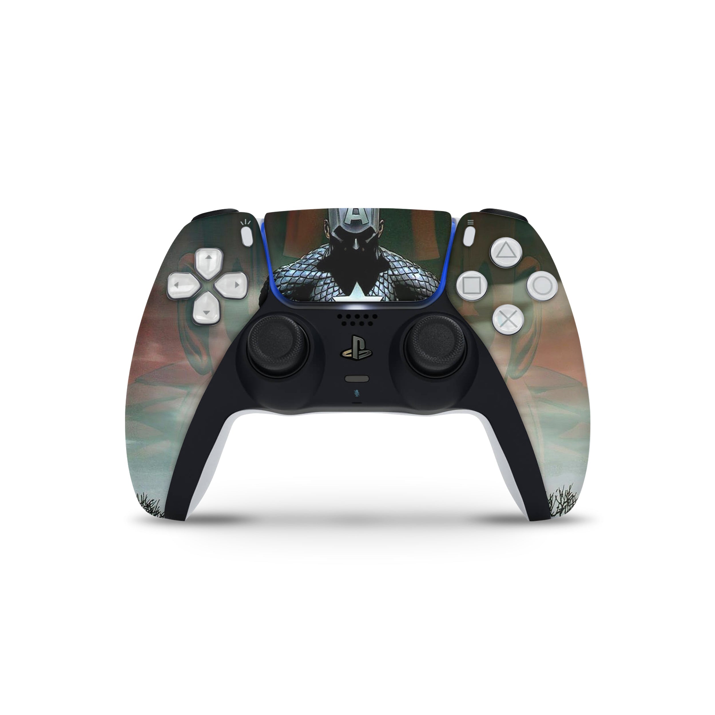 A video game skin featuring a Shield Bearer 11 design for the PS5 Controller.