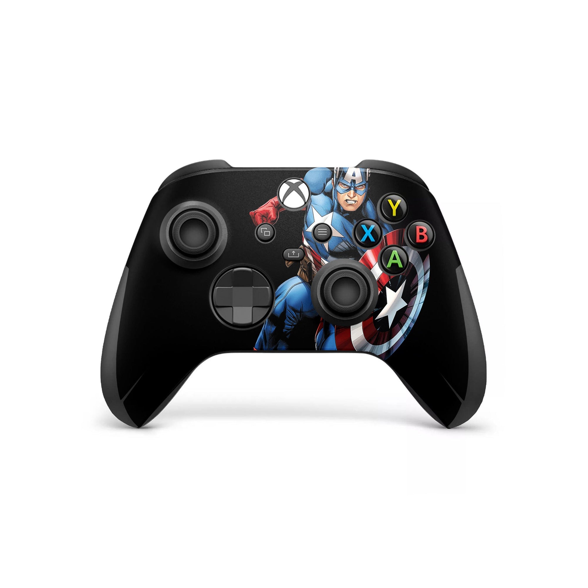 A video game skin featuring a Shield Bearer 14 design for the Xbox Series Wireless Controller.