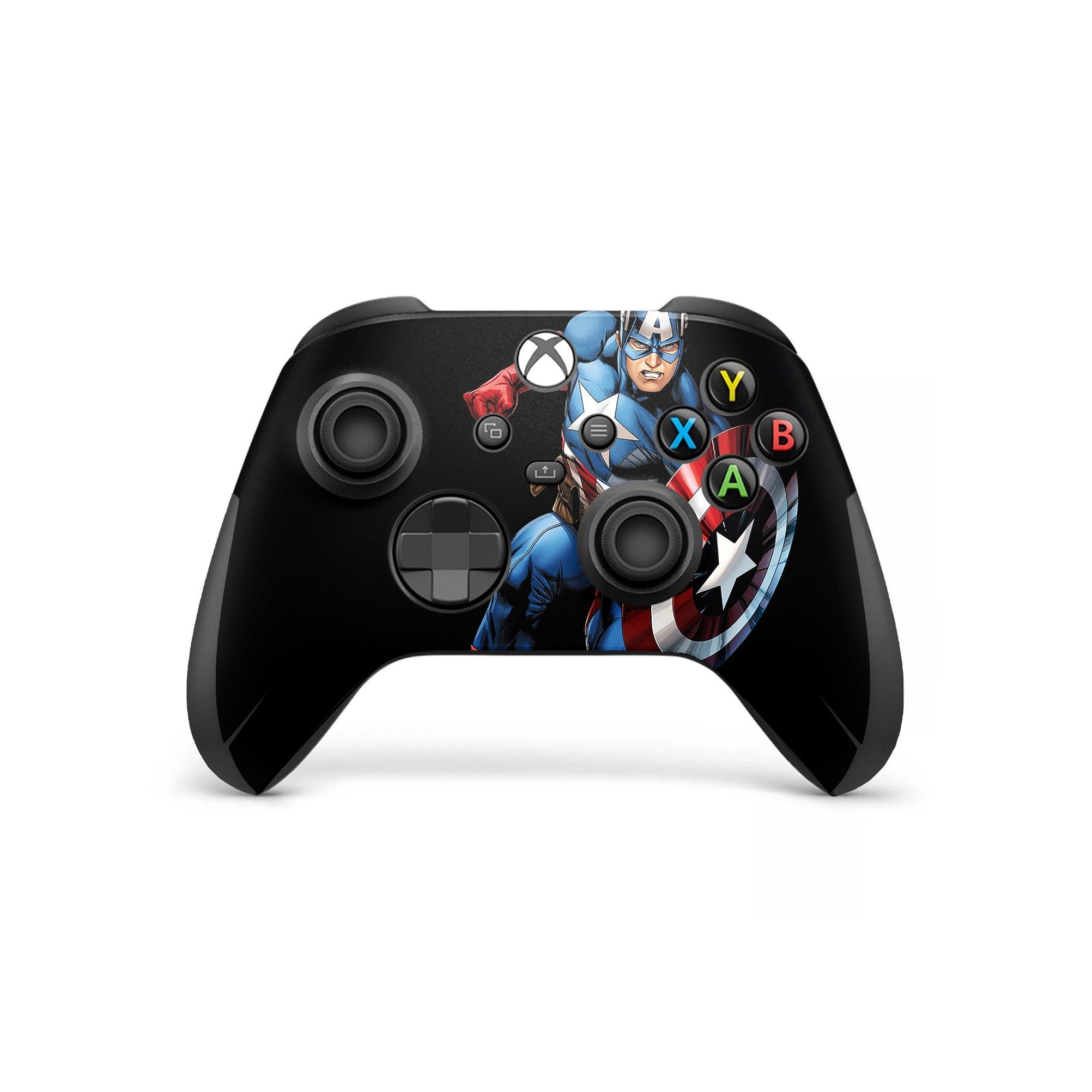 A video game skin featuring a Shield Bearer 14 design for the Xbox Series X Controller.