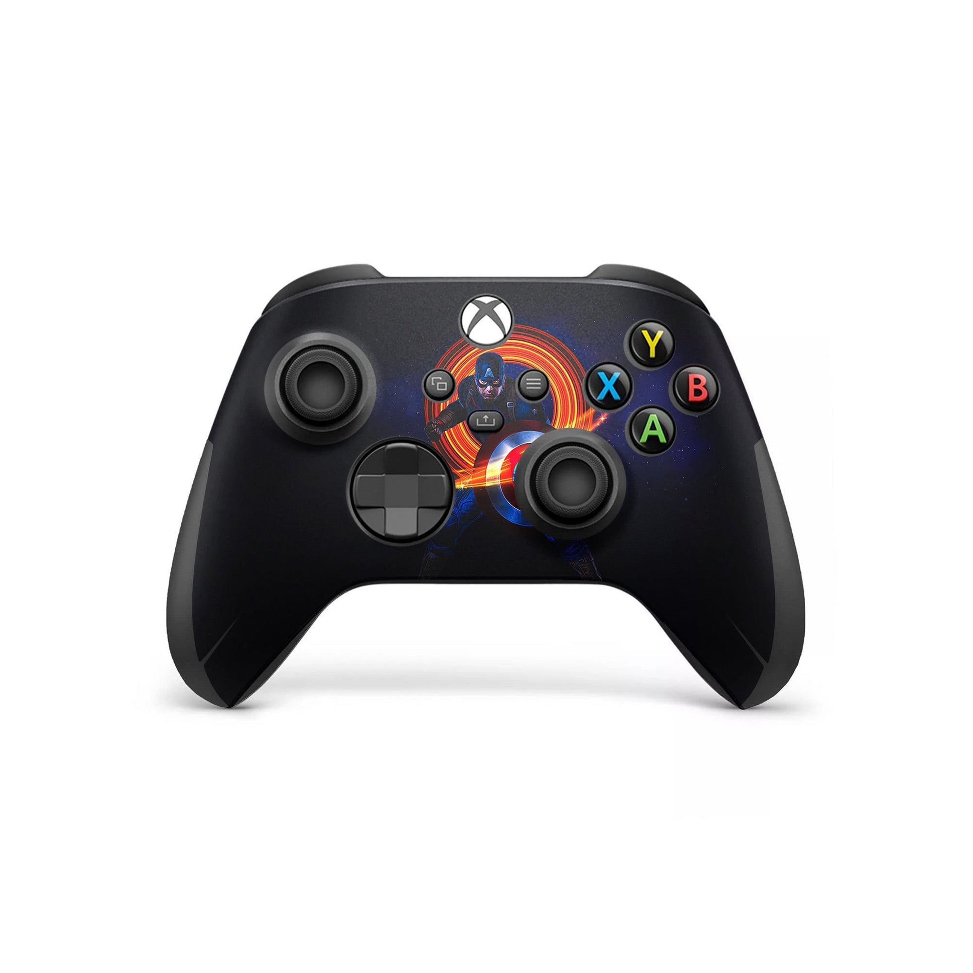 A video game skin featuring a Shield Bearer 16 design for the Xbox Series X Controller.