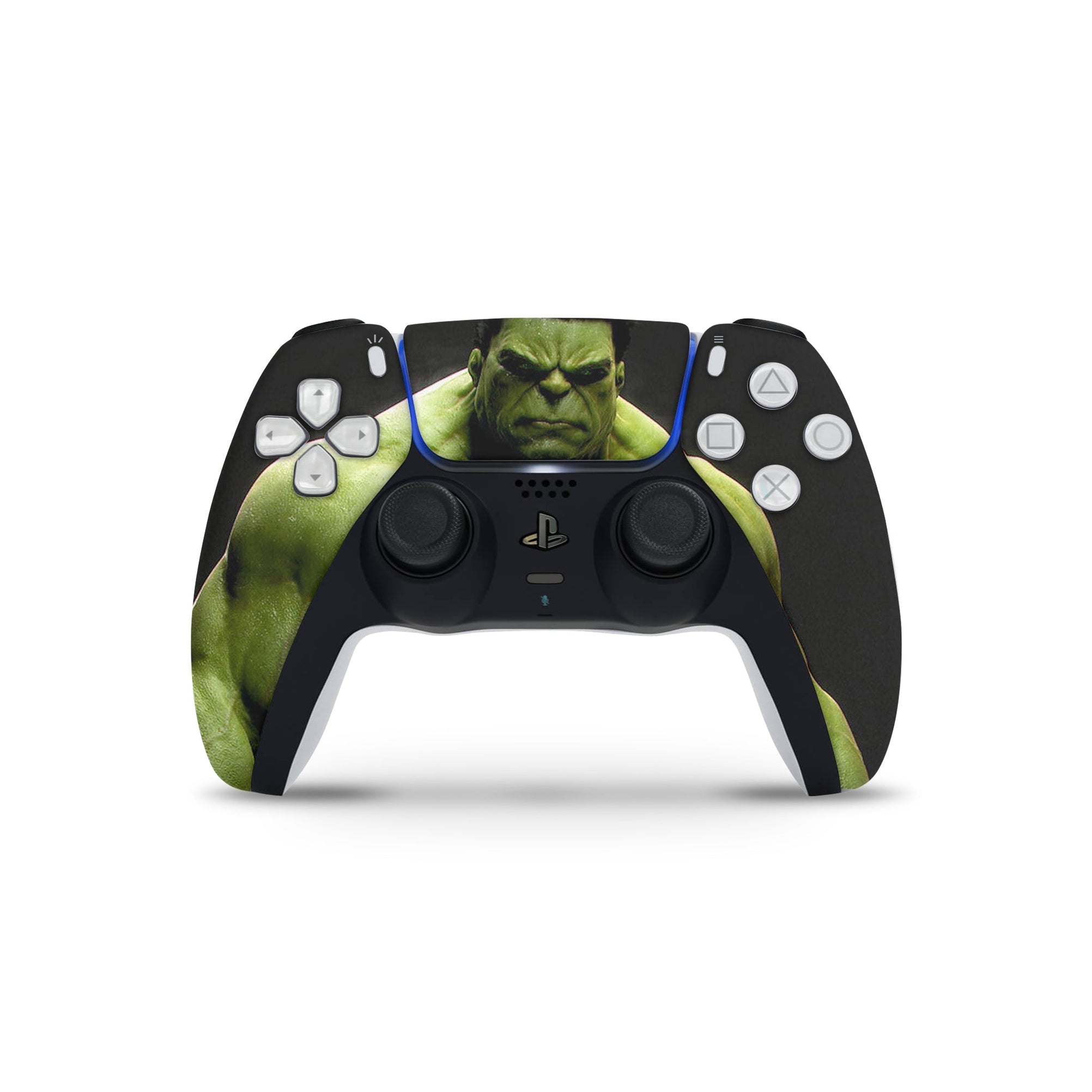 A video game skin featuring a Colossal Green Titan 7 design for the PS5 Controller.