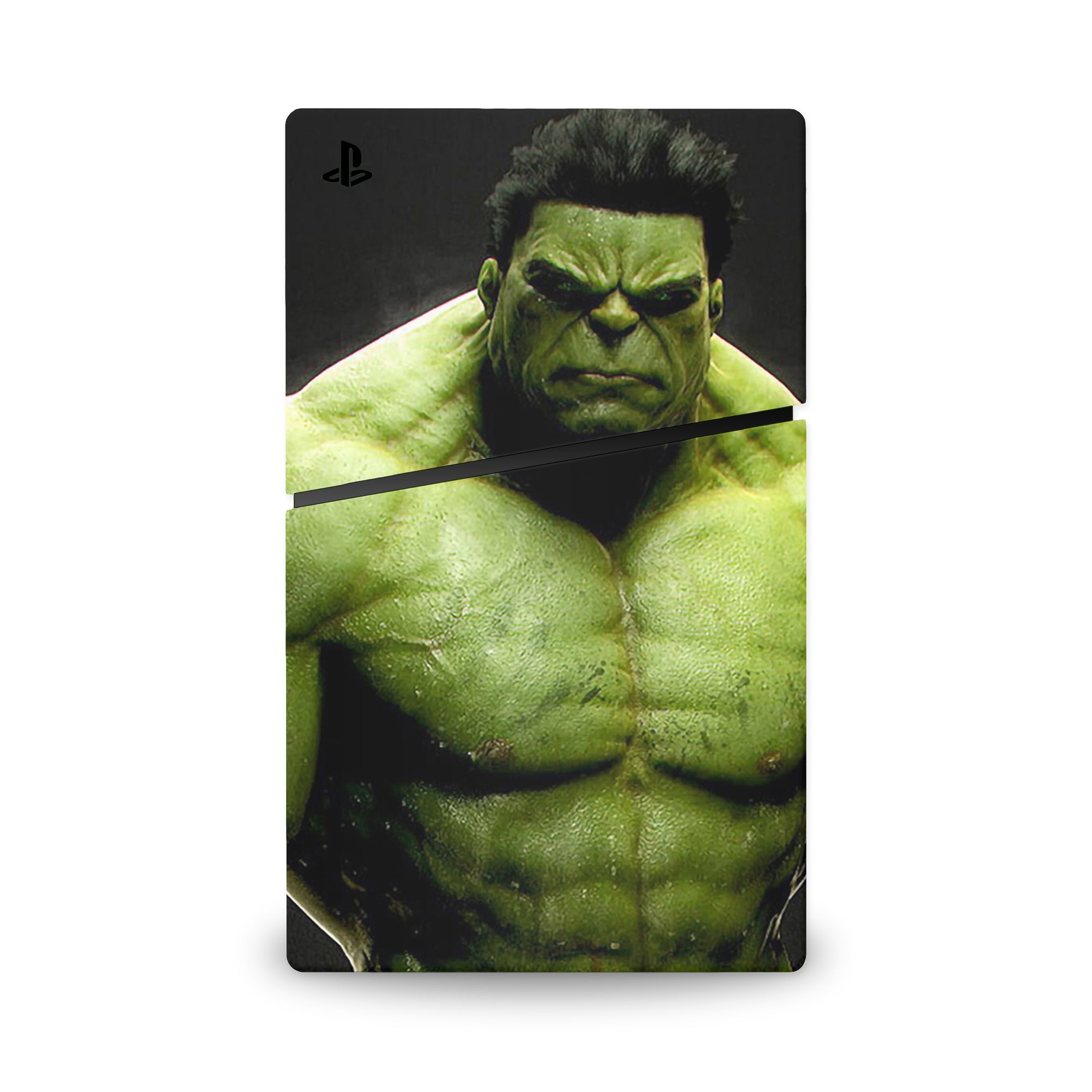 A video game skin featuring a Colossal Green Titan 7 design for the PS5 Slim.