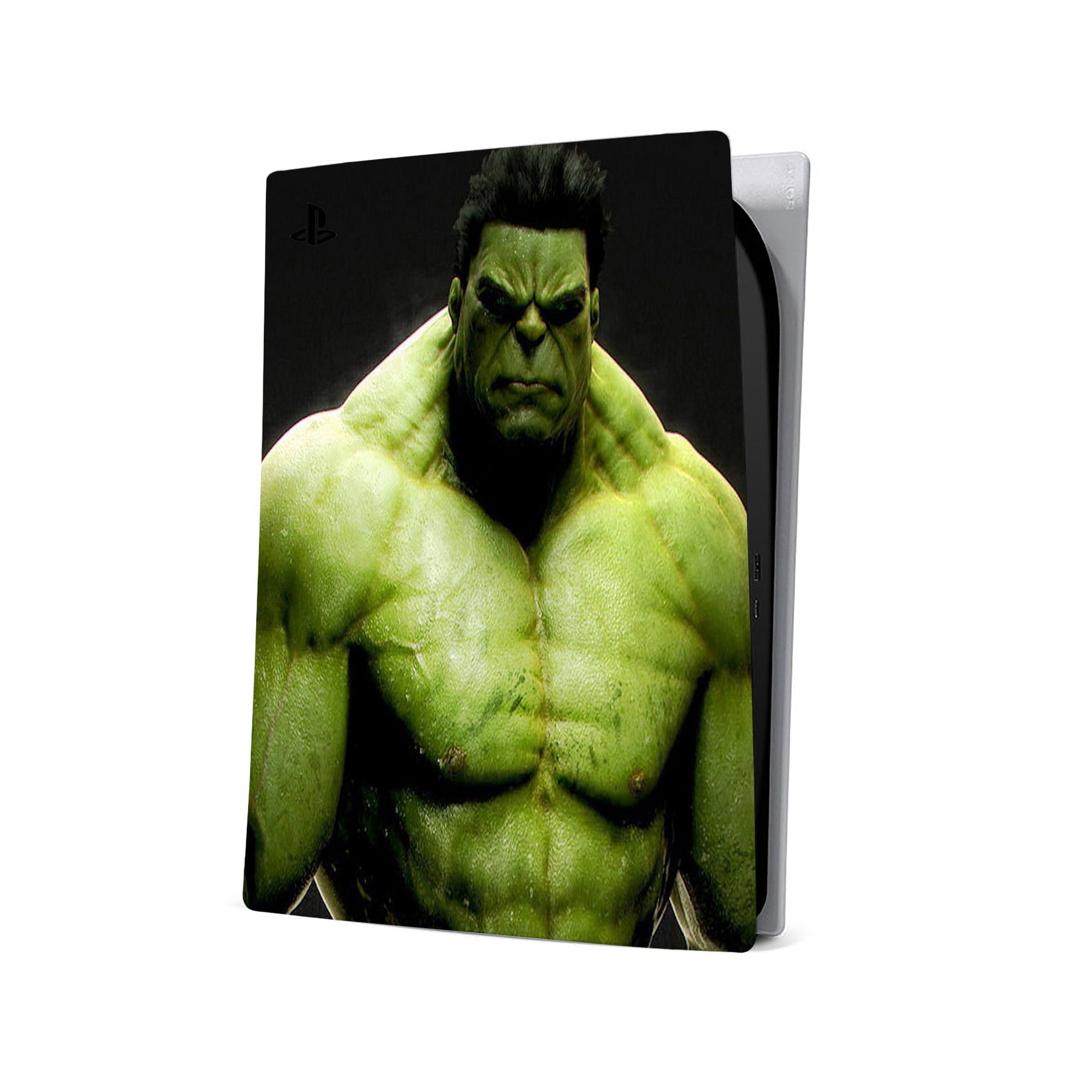 A video game skin featuring a Colossal Green Titan 7 design for the PS5.