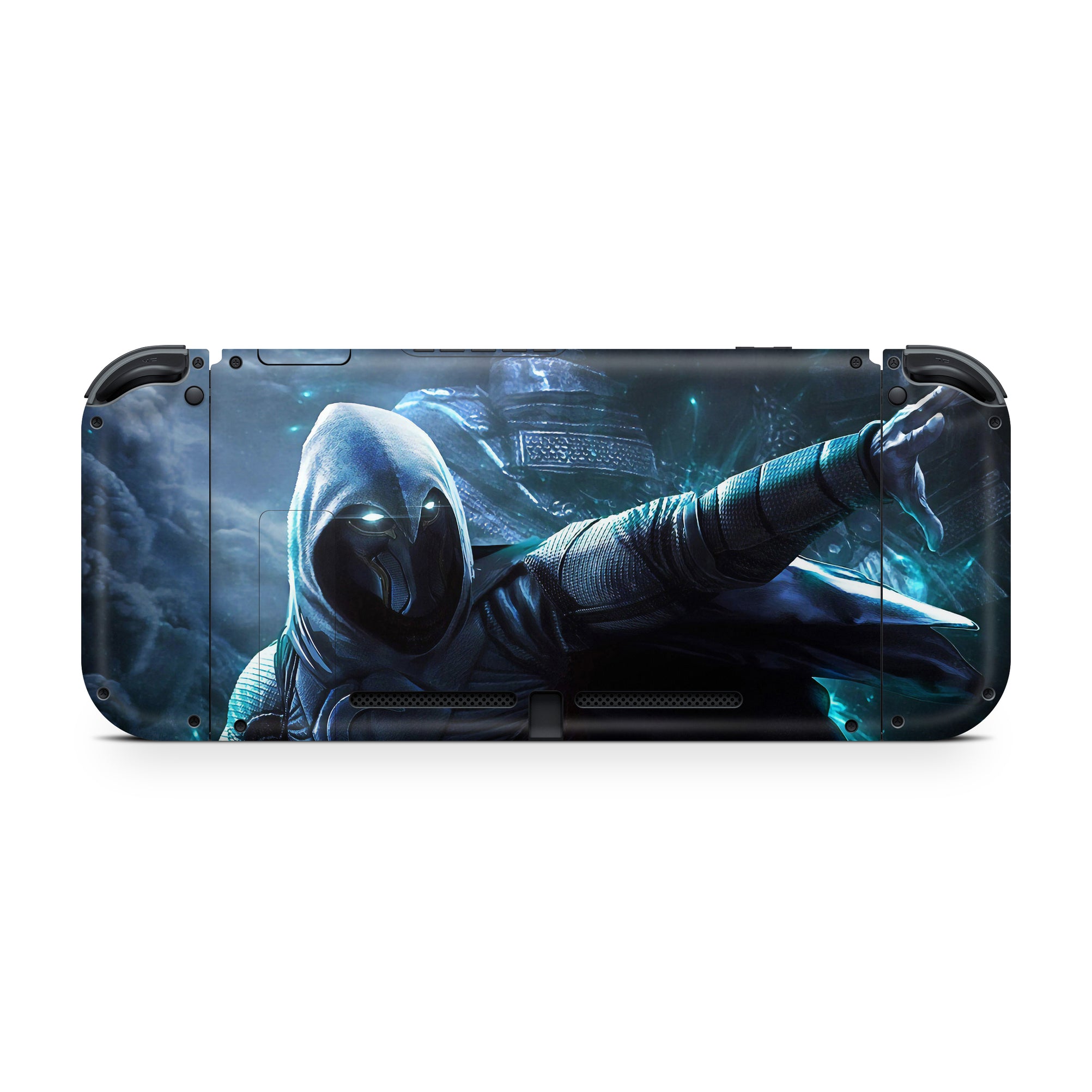 A video game skin featuring a Lunar Vigilante 1 design for the Nintendo Switch.