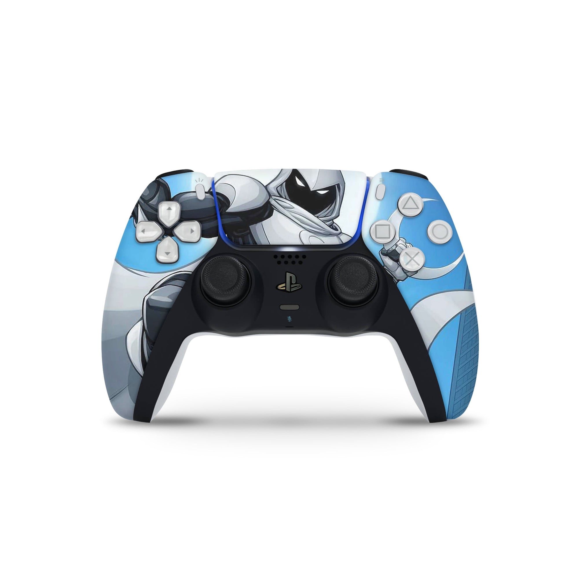 A video game skin featuring a Lunar Vigilante 3 design for the PS5 Controller.