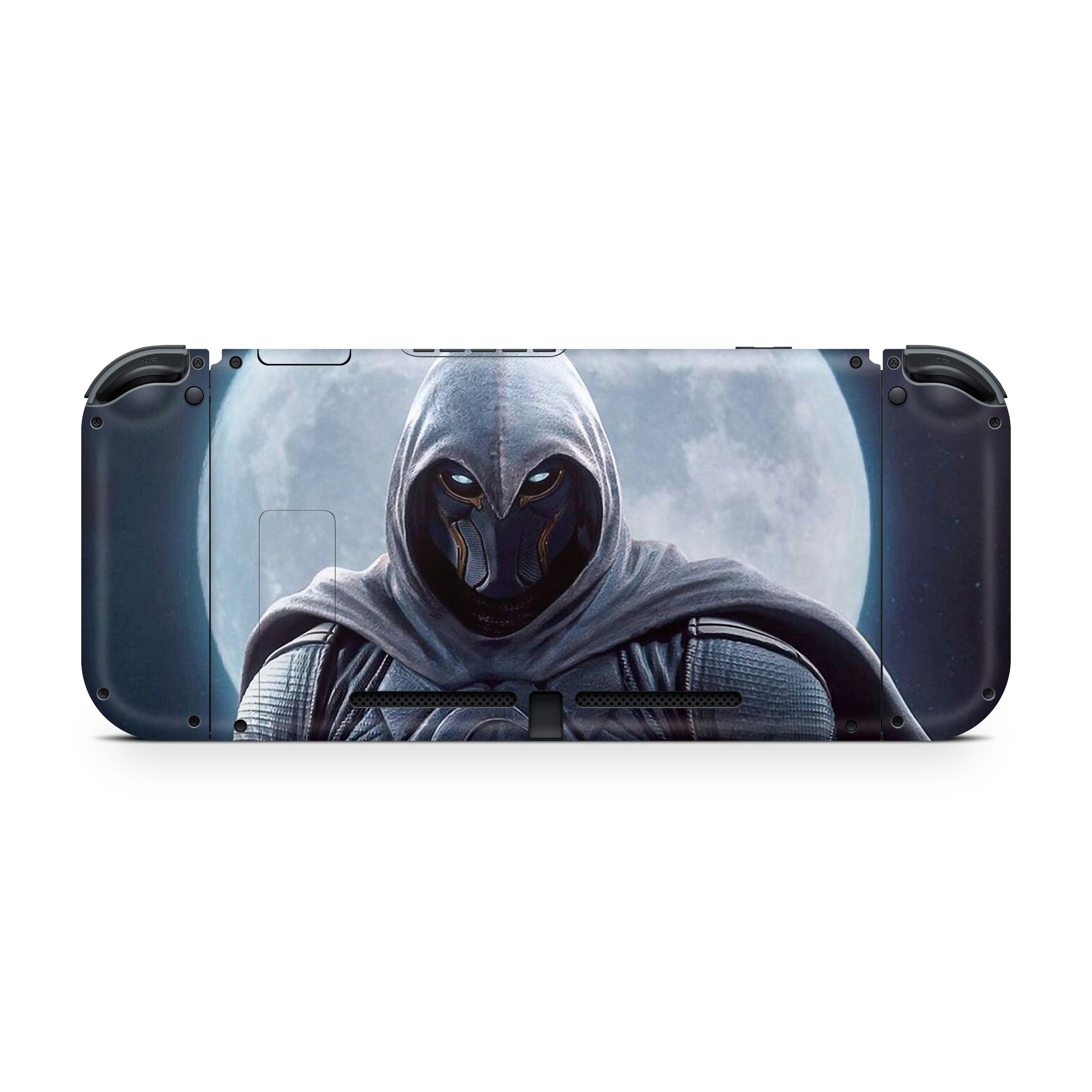 A video game skin featuring a Lunar Vigilante 4 design for the Nintendo Switch.