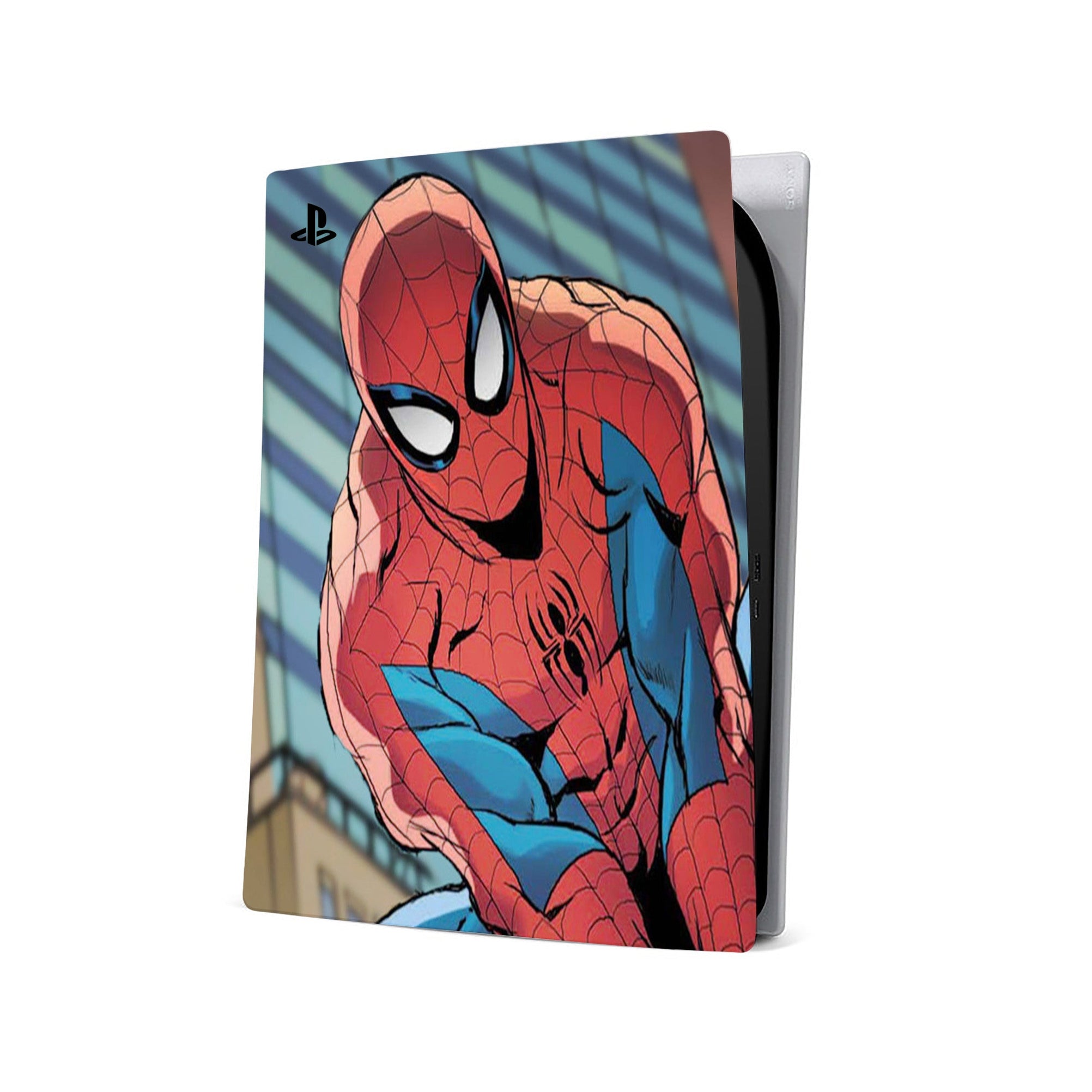 A video game skin featuring a Super Wall Crawler 11 design for the PS5 Digital.