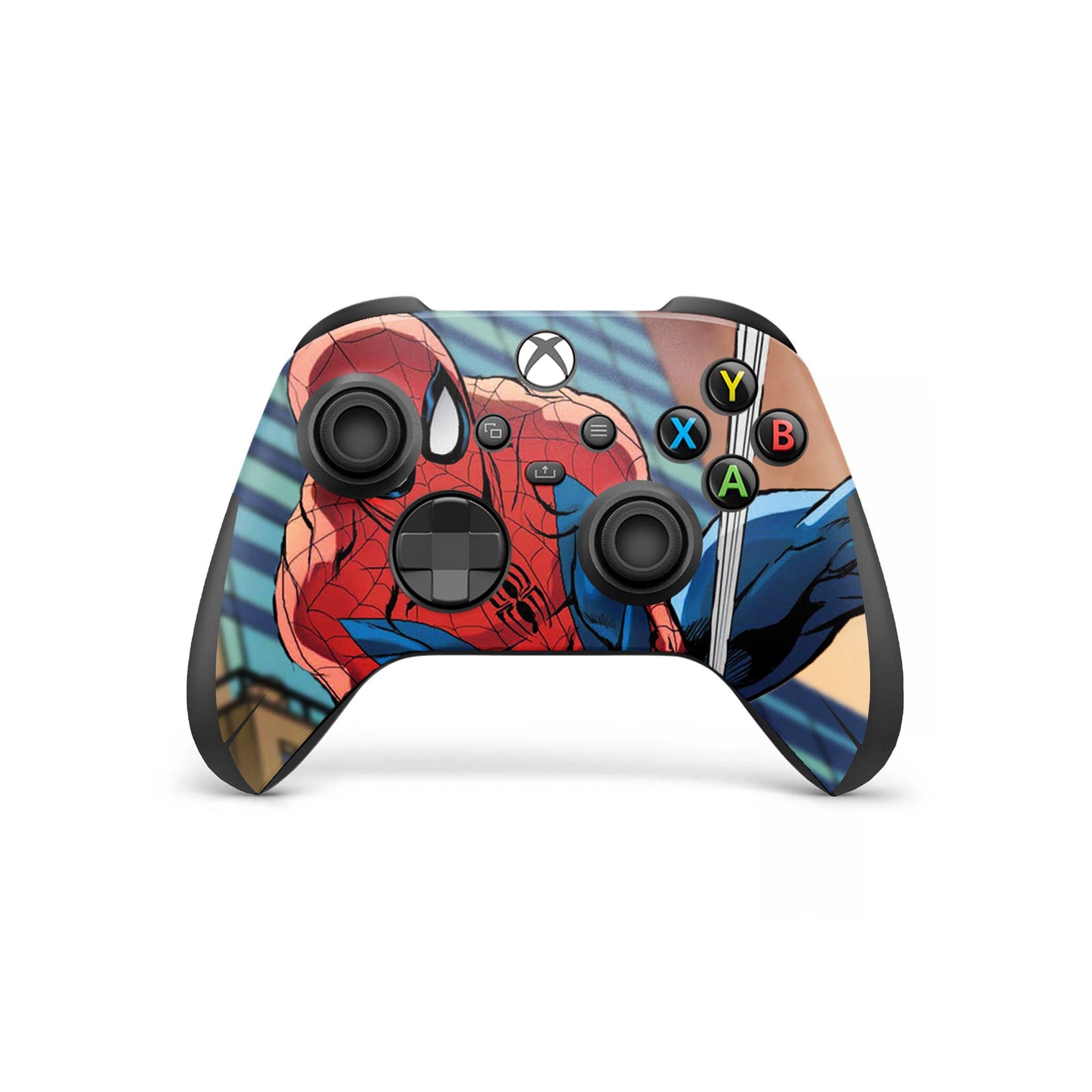 A video game skin featuring a Super Wall Crawler 11 design for the Xbox Series X Controller.