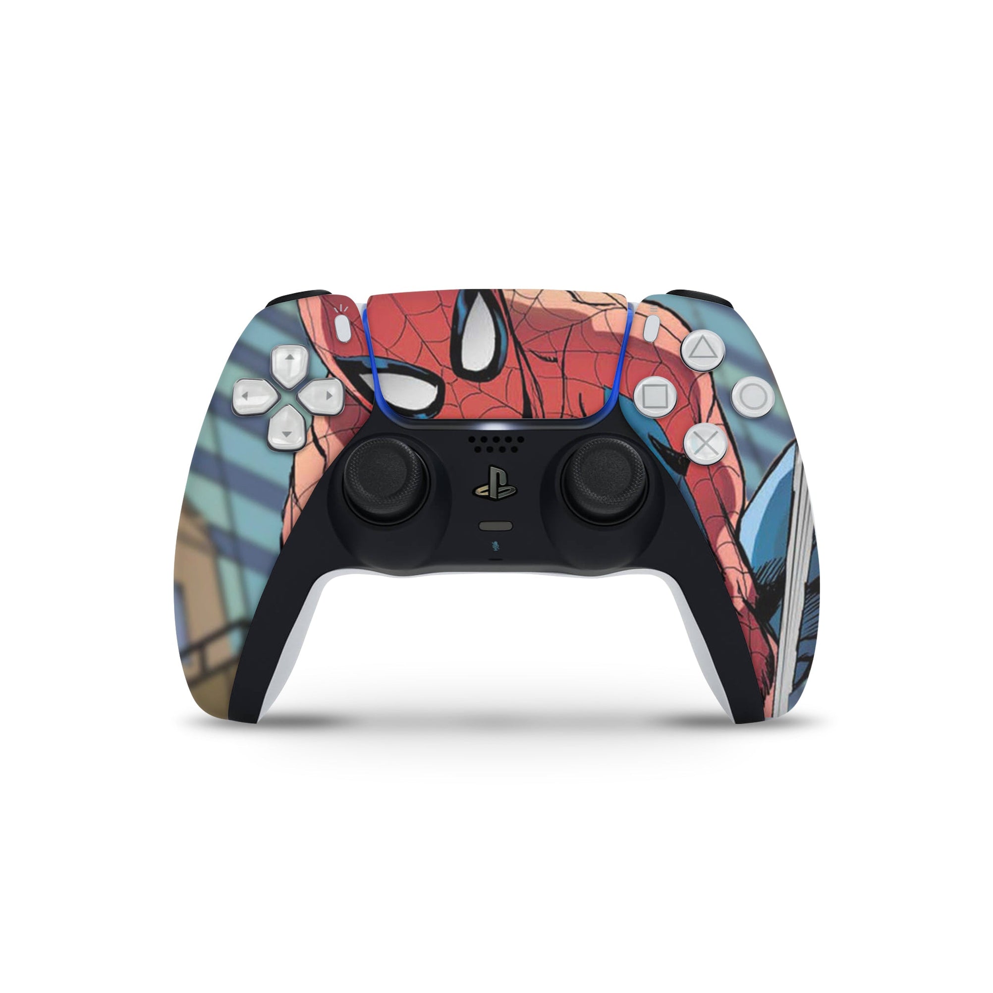 A video game skin featuring a Super Wall Crawler 11 design for the PS5 Controller.