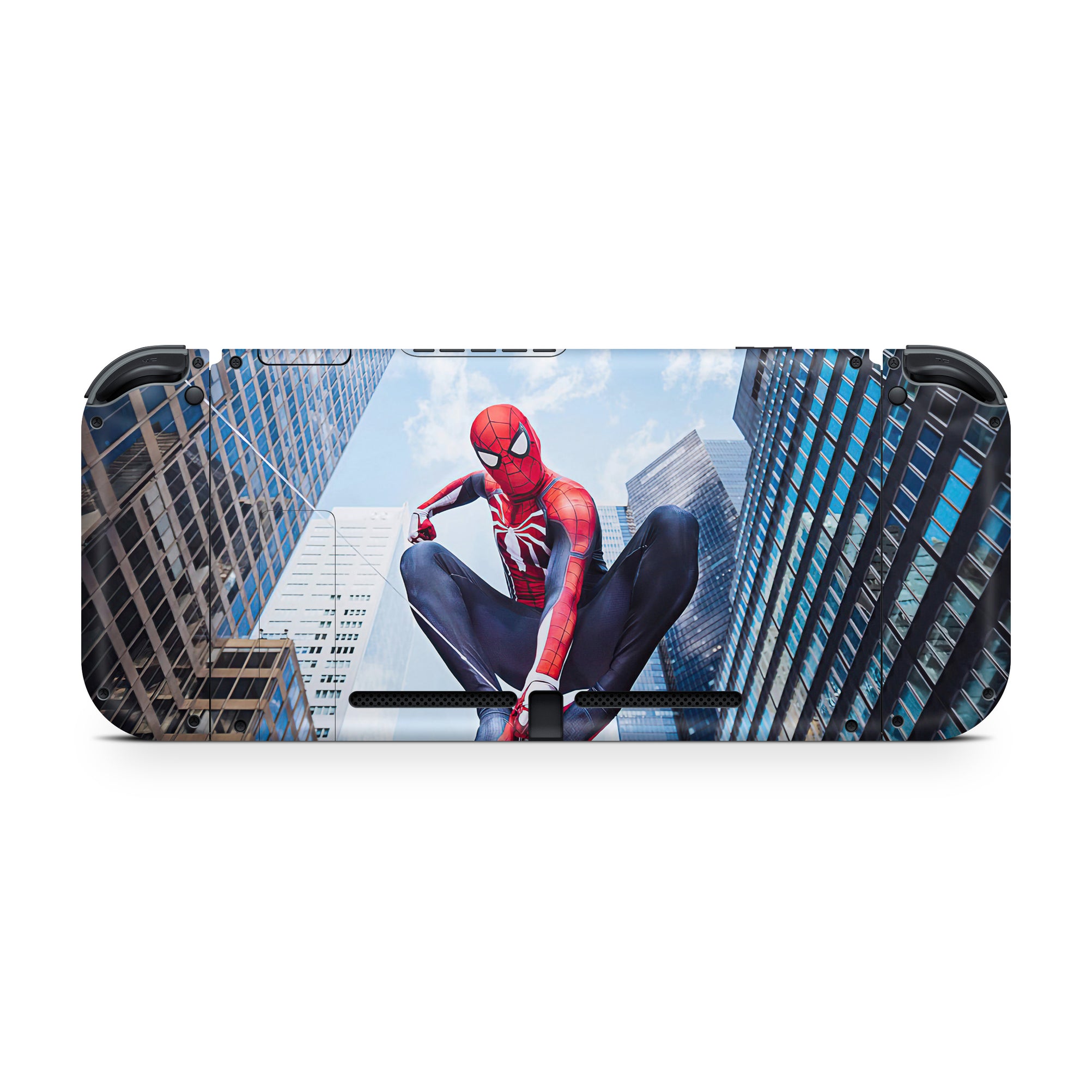 A video game skin featuring a Super Wall Crawler 12 design for the Nintendo Switch.