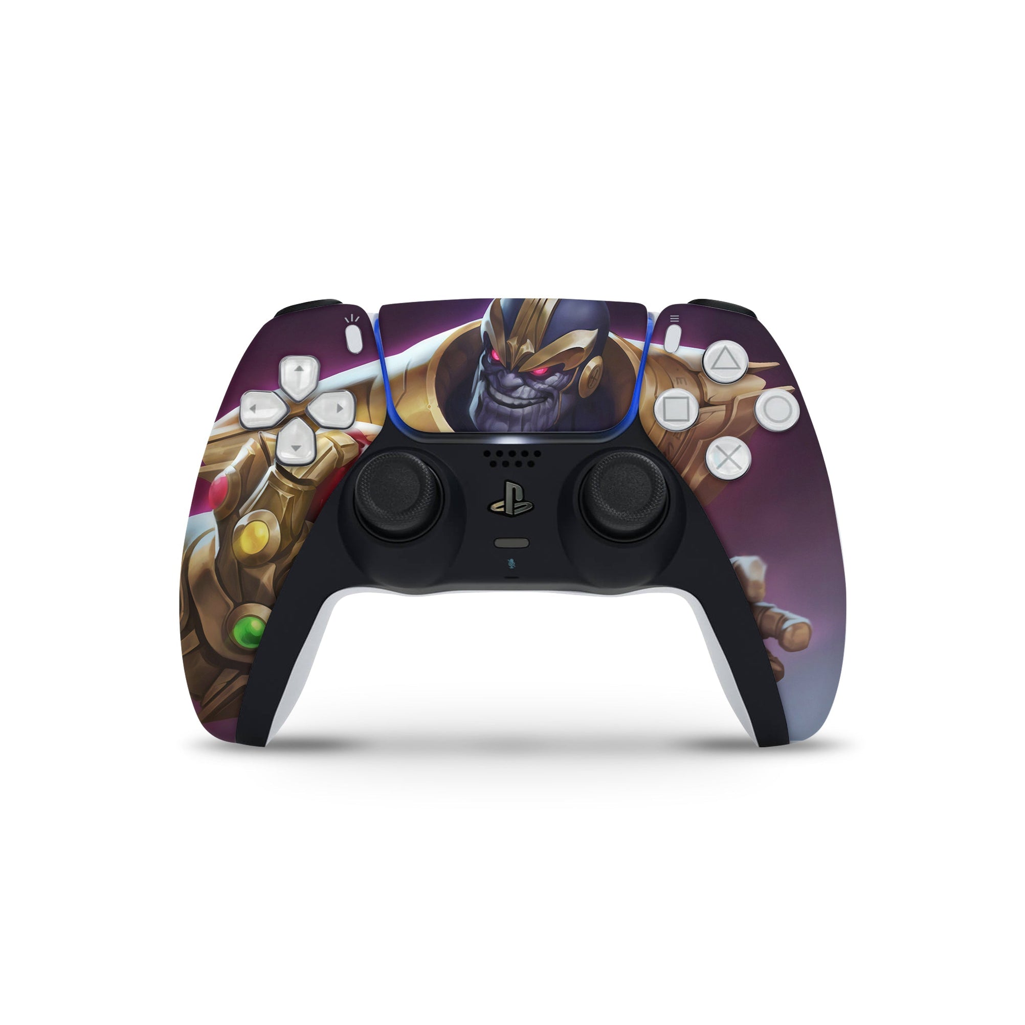 A video game skin featuring a Chaos Titan 9 design for the PS5 Controller.