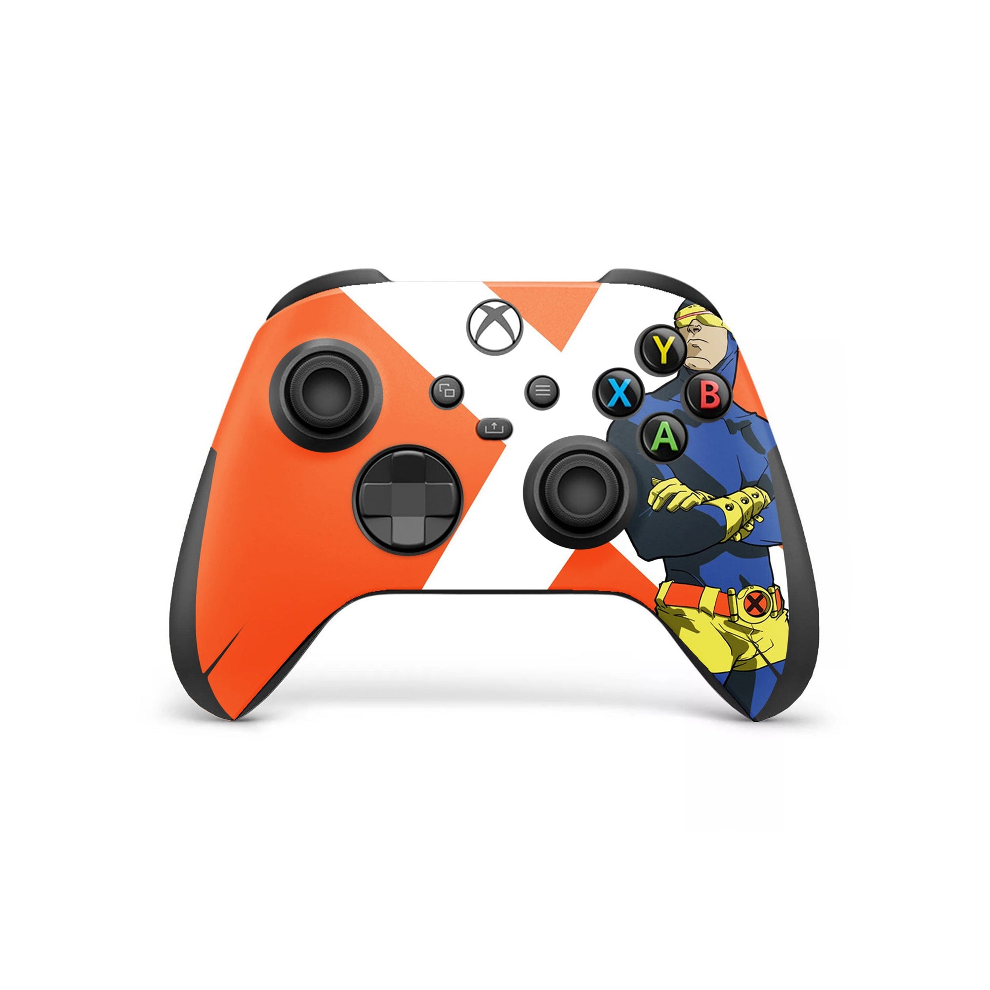 A video game skin featuring a Optic Blast 7 design for the Xbox Series Wireless Controller.