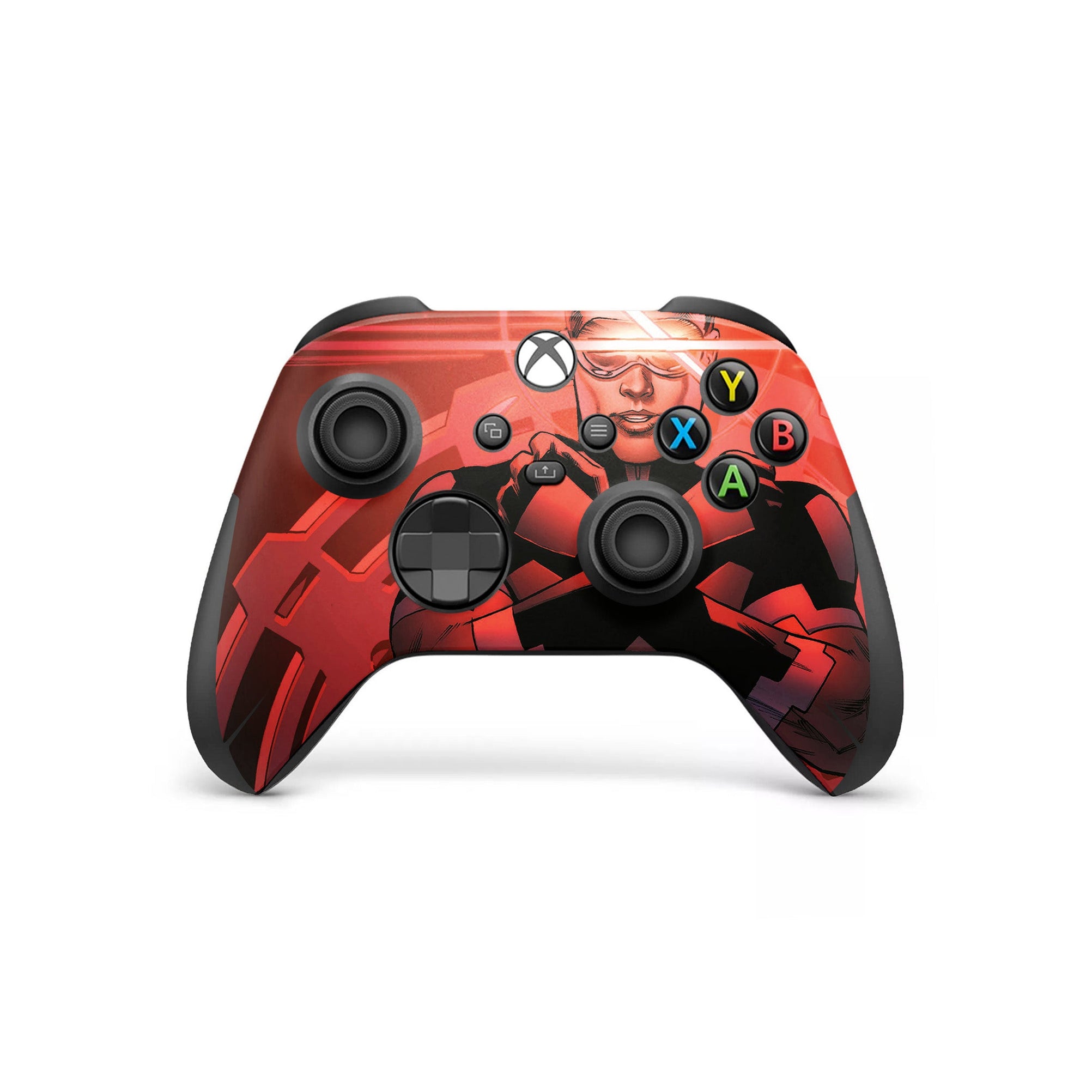 A video game skin featuring a Optic Blast 8 design for the Xbox Series Wireless Controller.