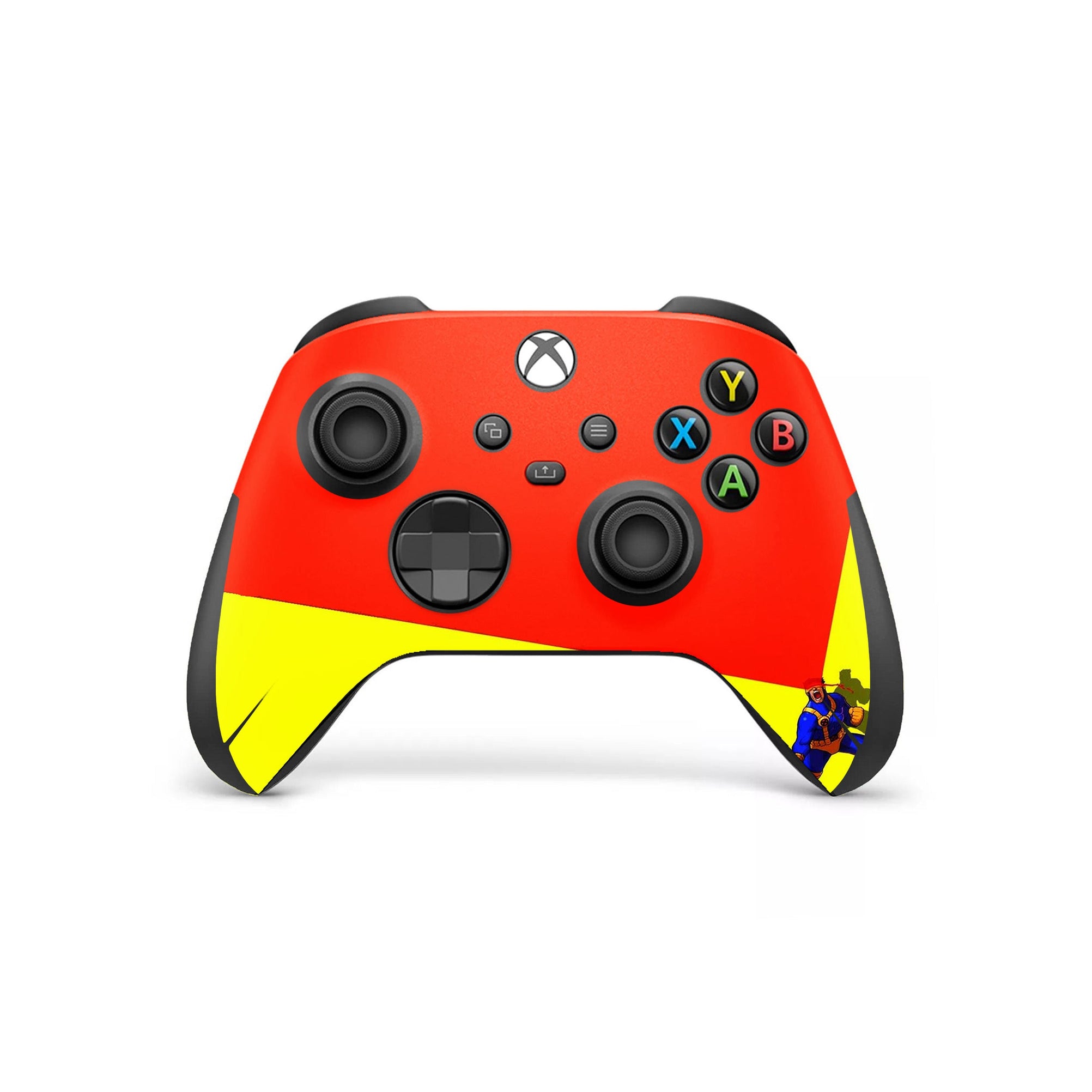 A video game skin featuring a Optic Blast 10 design for the Xbox Series Wireless Controller.