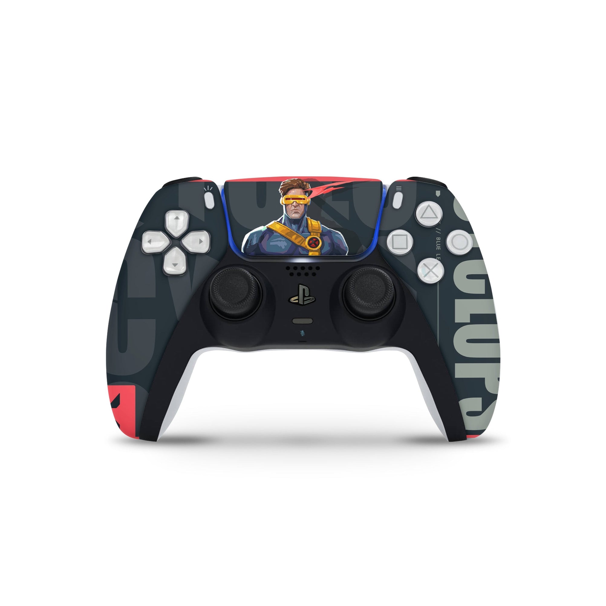 A video game skin featuring a Optic Blast 11 design for the PS5 Controller.