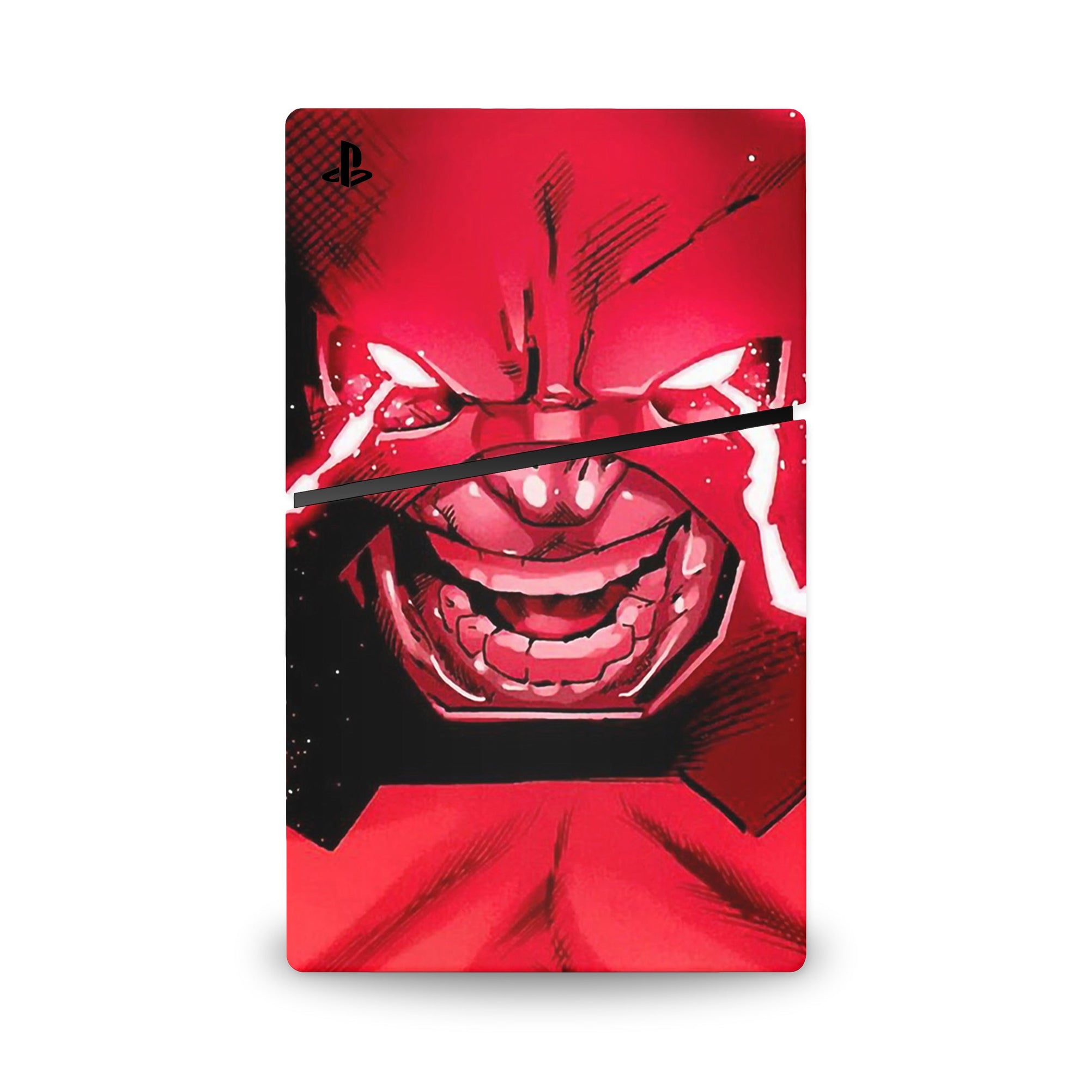 A video game skin featuring a Unstoppable Drive 1 design for the PS5 Slim Digital.