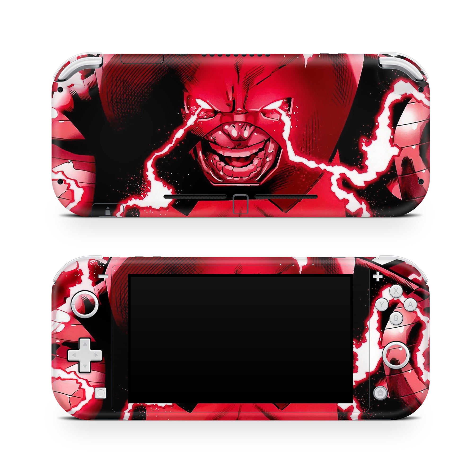 A video game skin featuring a Unstoppable Drive 1 design for the Nintendo Switch Lite.