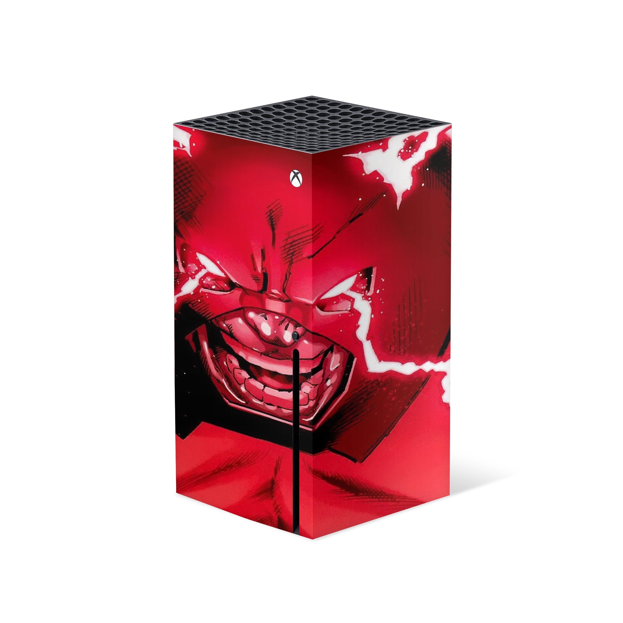 A video game skin featuring a Unstoppable Drive 1 design for the Xbox Series X.