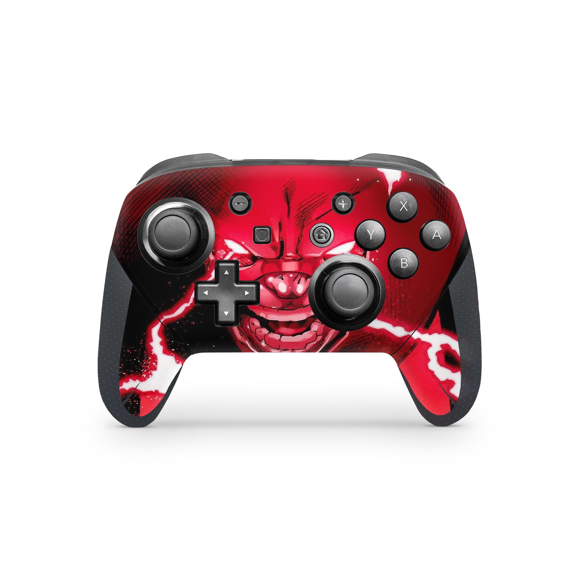 A video game skin featuring a Unstoppable Drive 1 design for the Nintendo Switch Pro Controller.