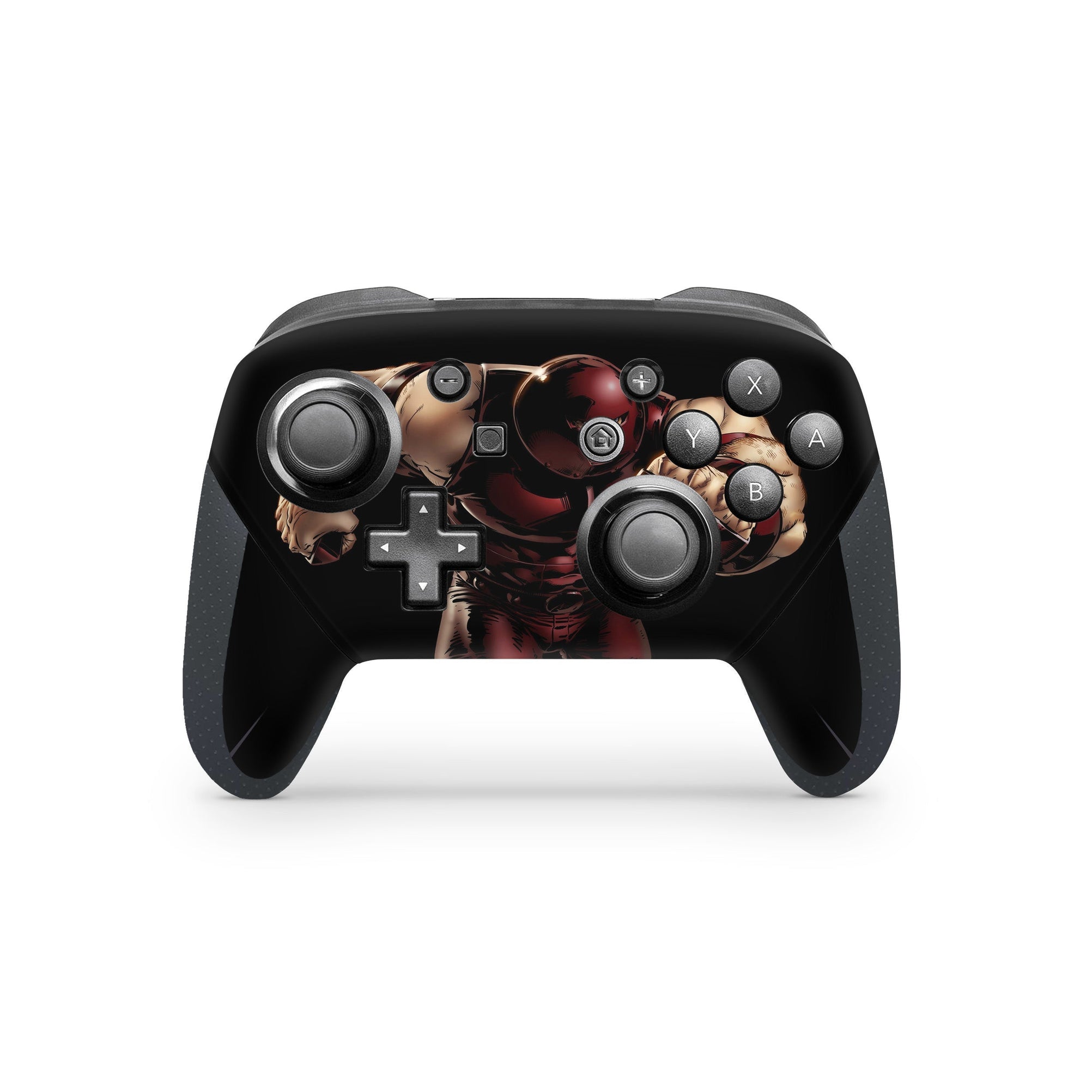 A video game skin featuring a Unstoppable Drive 2 design for the Nintendo Switch Pro Controller.