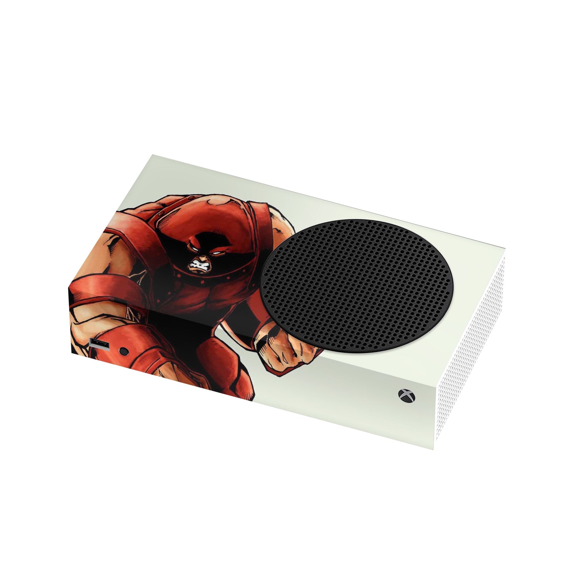 A video game skin featuring a Unstoppable Drive 2 design for the Xbox Series S.