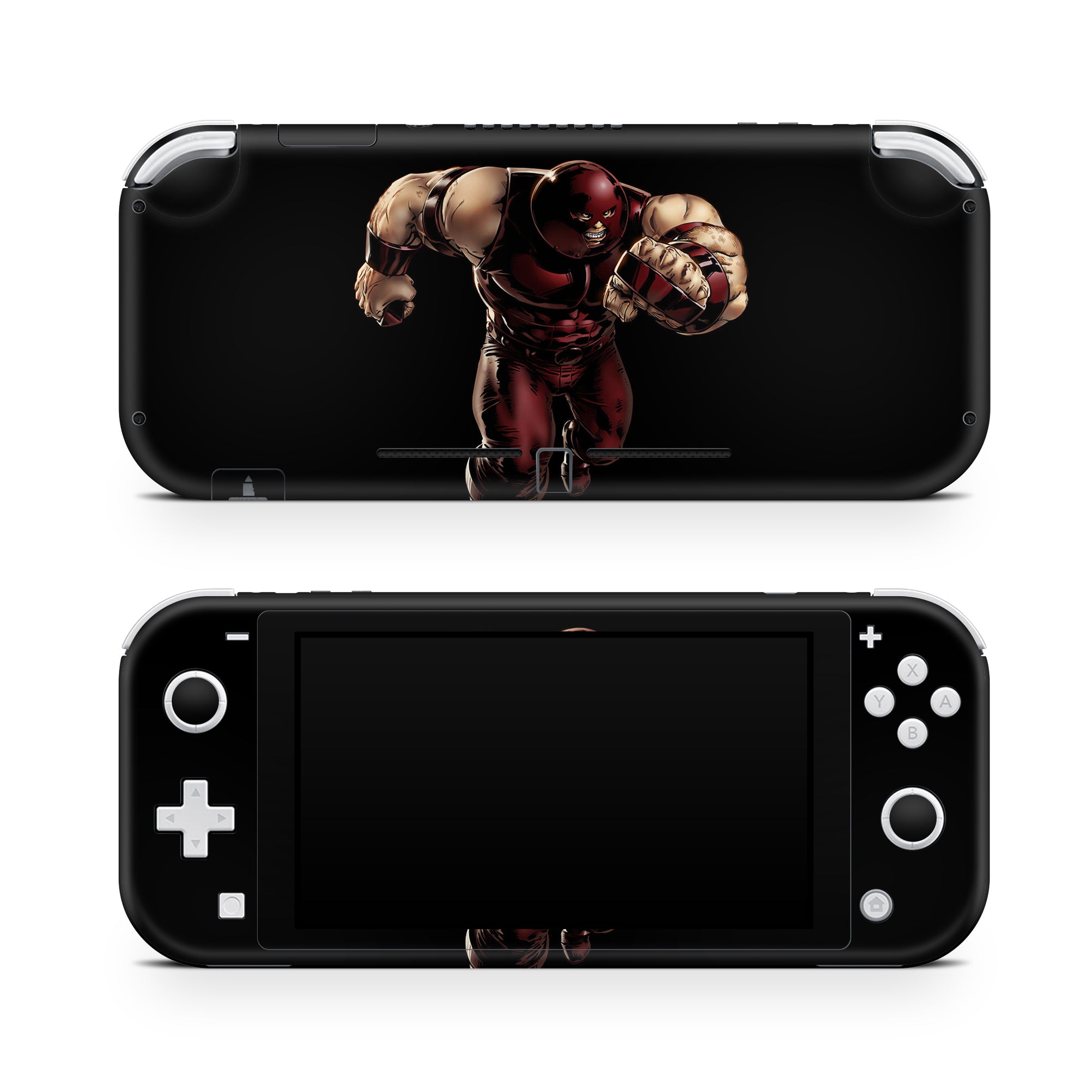 A video game skin featuring a Unstoppable Drive 3 design for the Nintendo Switch Lite.