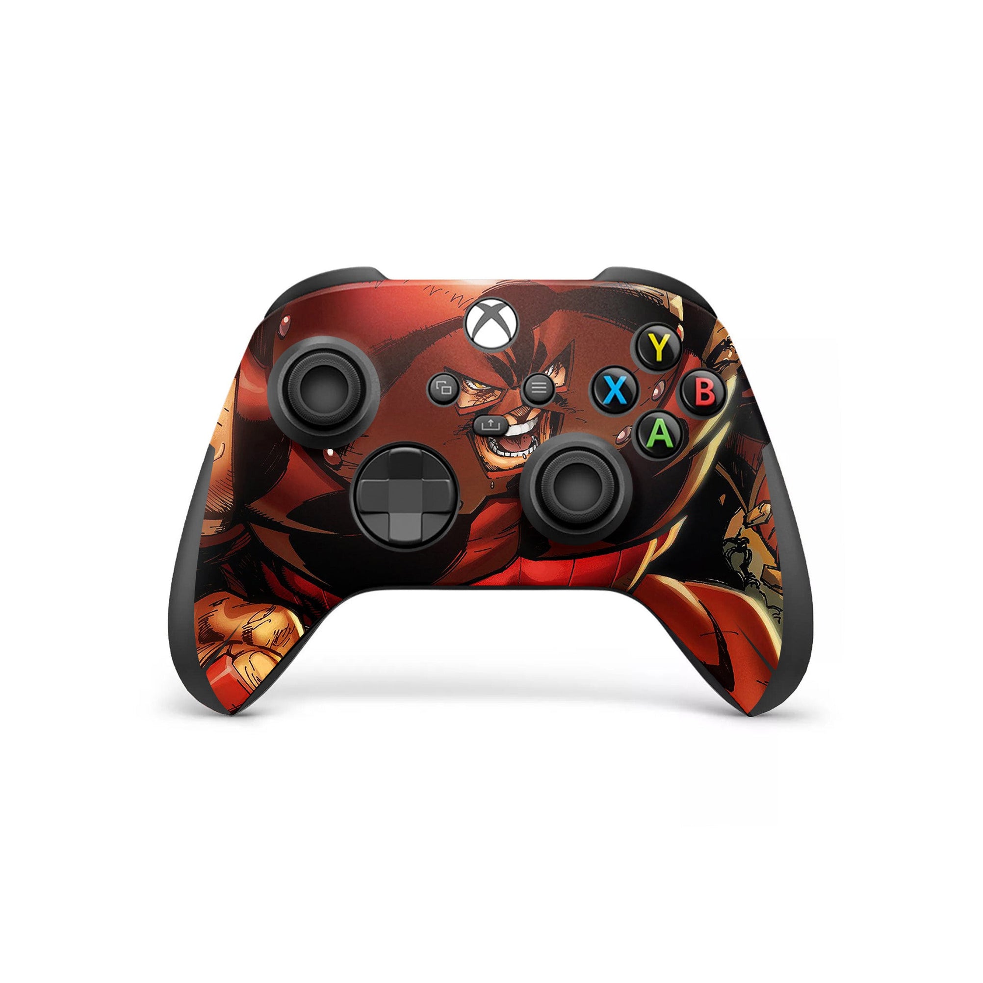 A video game skin featuring a Unstoppable Drive 4 design for the Xbox Series Wireless Controller.