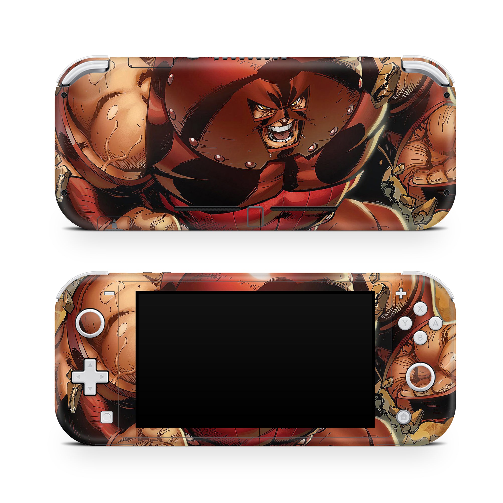 A video game skin featuring a Unstoppable Drive 4 design for the Nintendo Switch Lite.