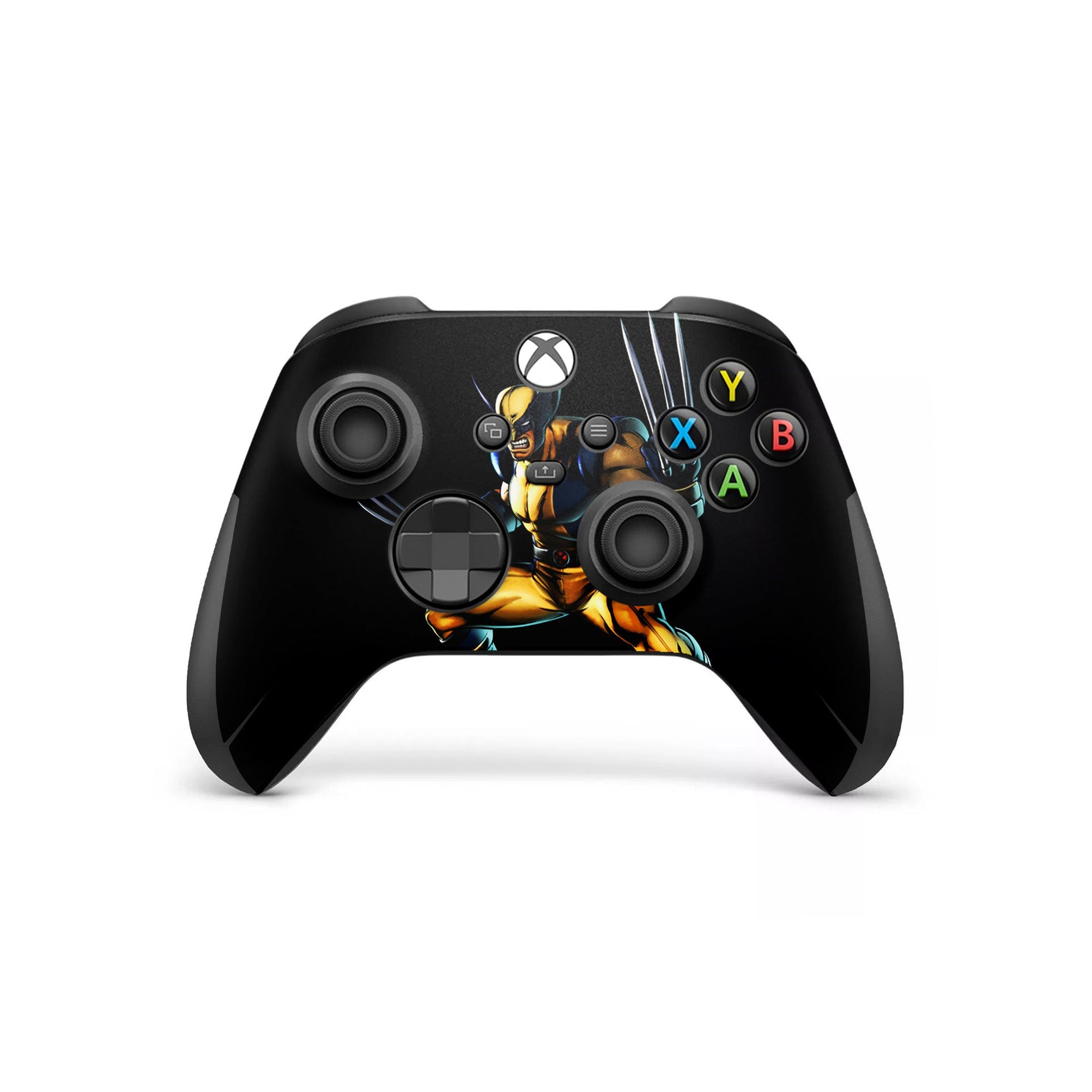 A video game skin featuring a Metallic Fury Claws 6 design for the Xbox Series Wireless Controller.