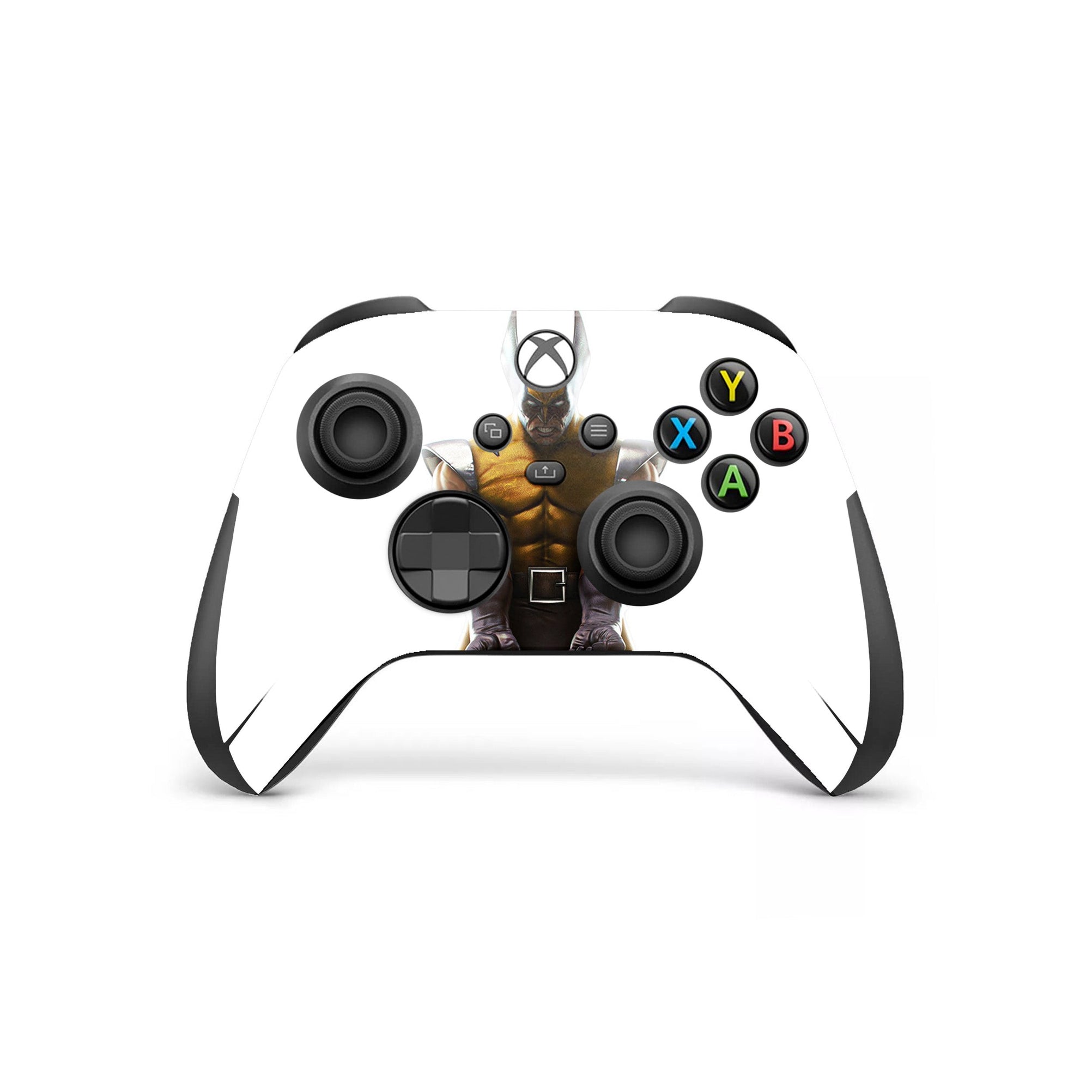 A video game skin featuring a Metallic Fury Claws 7 design for the Xbox Series Wireless Controller.